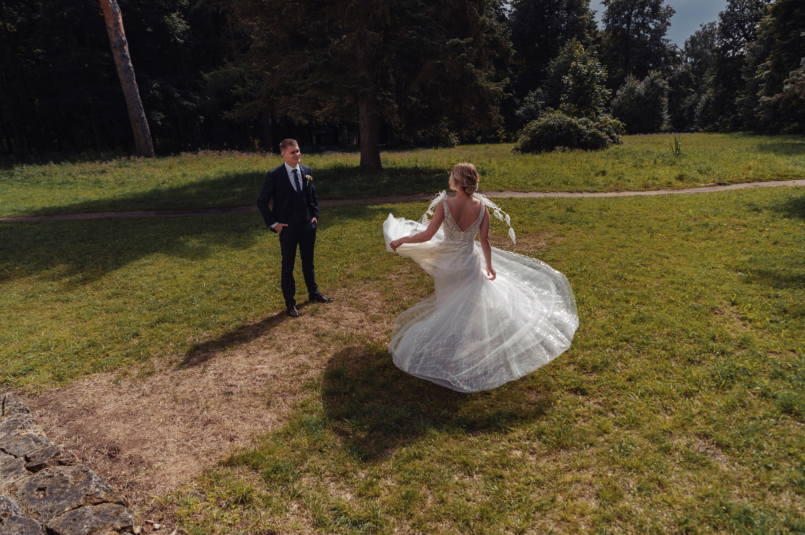 Свадебная фотосессия в г.Видное. Свадебная фотосессия в Москве