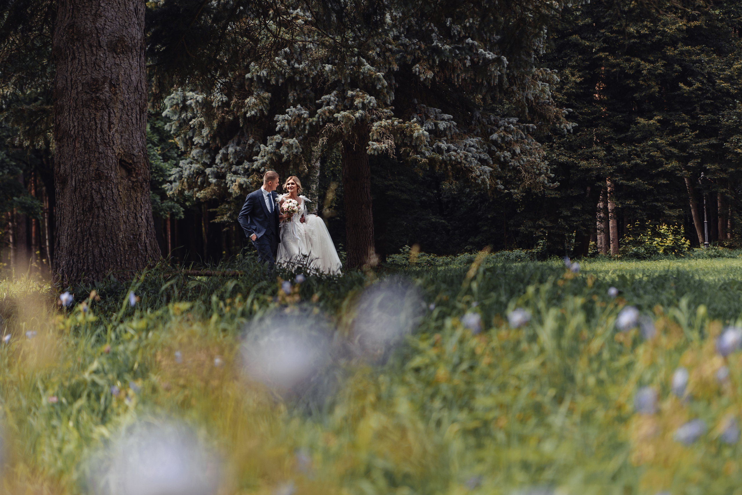 Свадебная фотосессия в г.Видное. Свадебная фотосессия в Москве