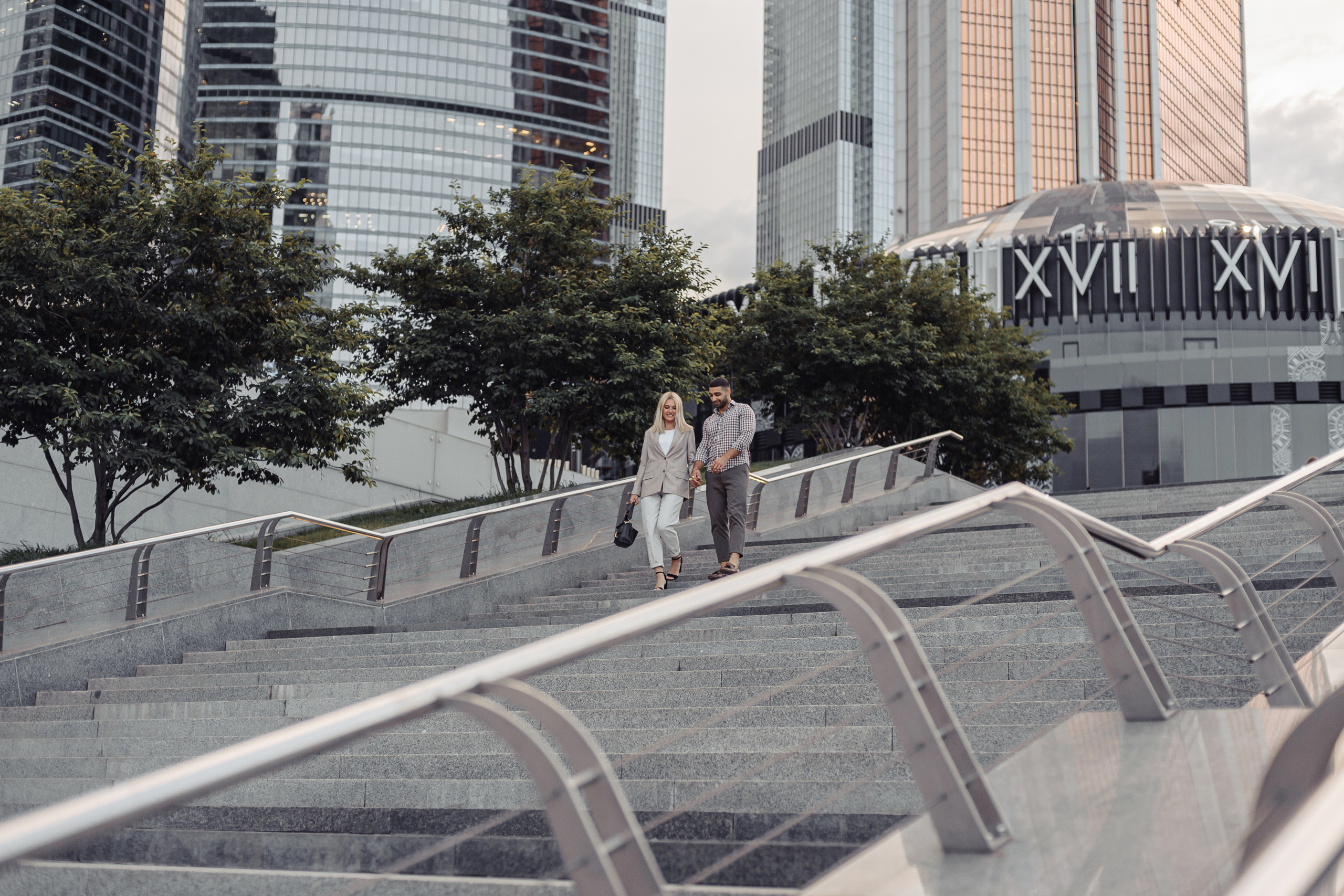 Прогулка по Москва Сити. Семейный фотограф Ульяна Вишнякова