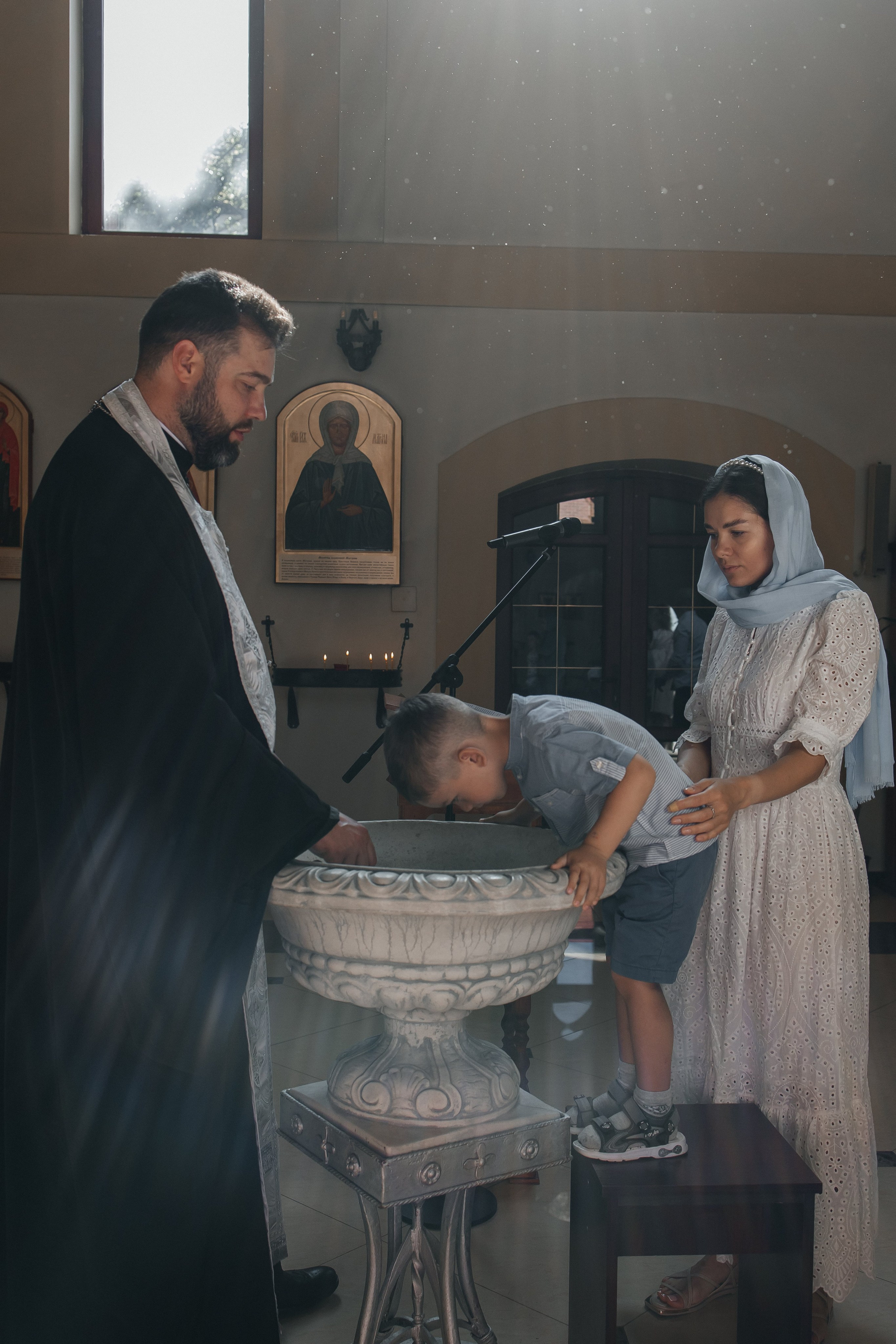 Таинство крещения. Фотограф в Тюмени