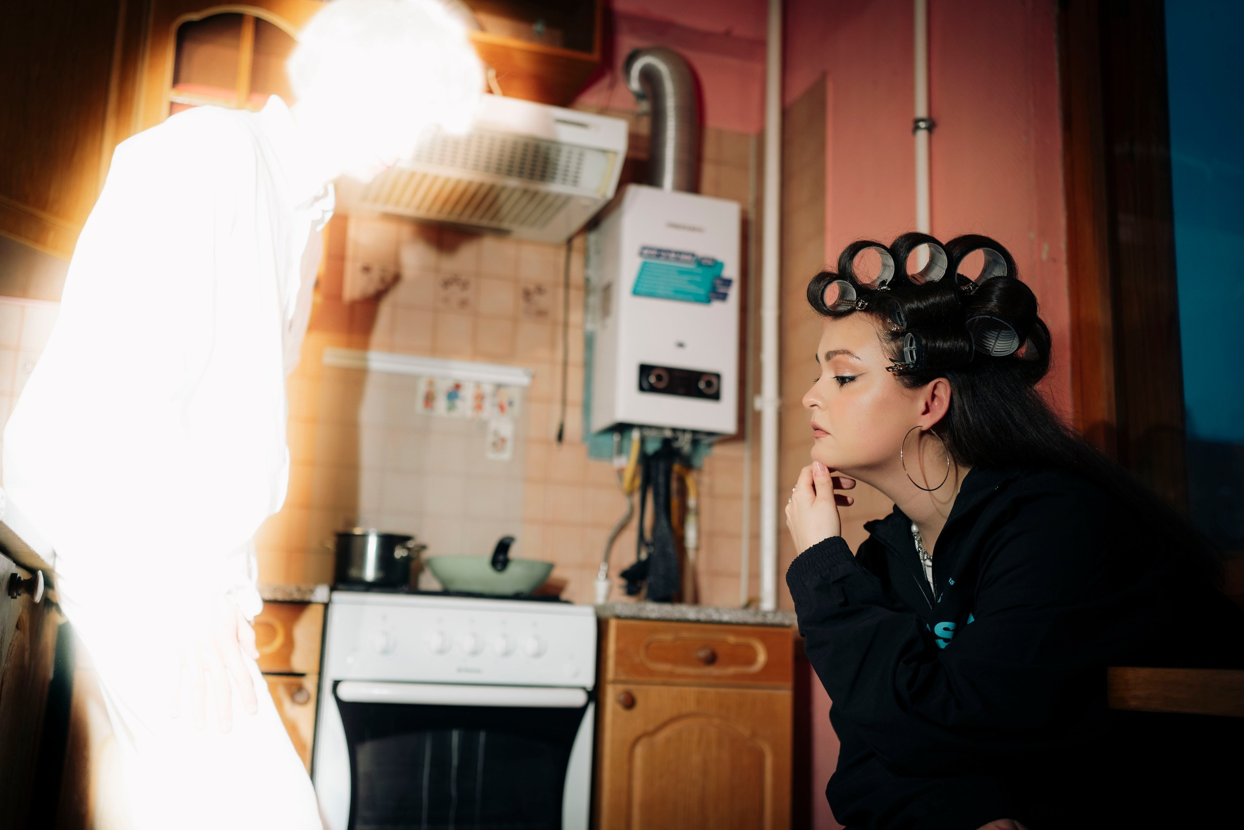 Оля с призраком. Саша Копылов, фотограф в Казани