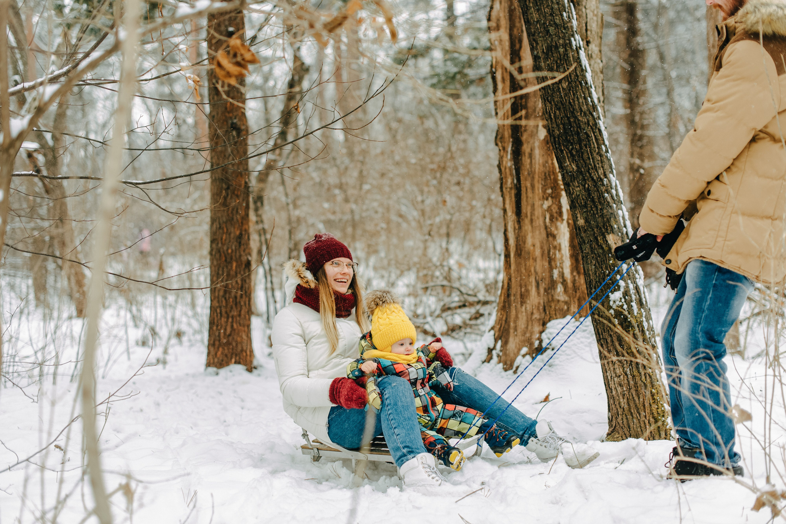 ЛЕТИ СНЕЖОК. Шашкова Вероника / Свадебный и семейный фотограф Москва и Ярославль