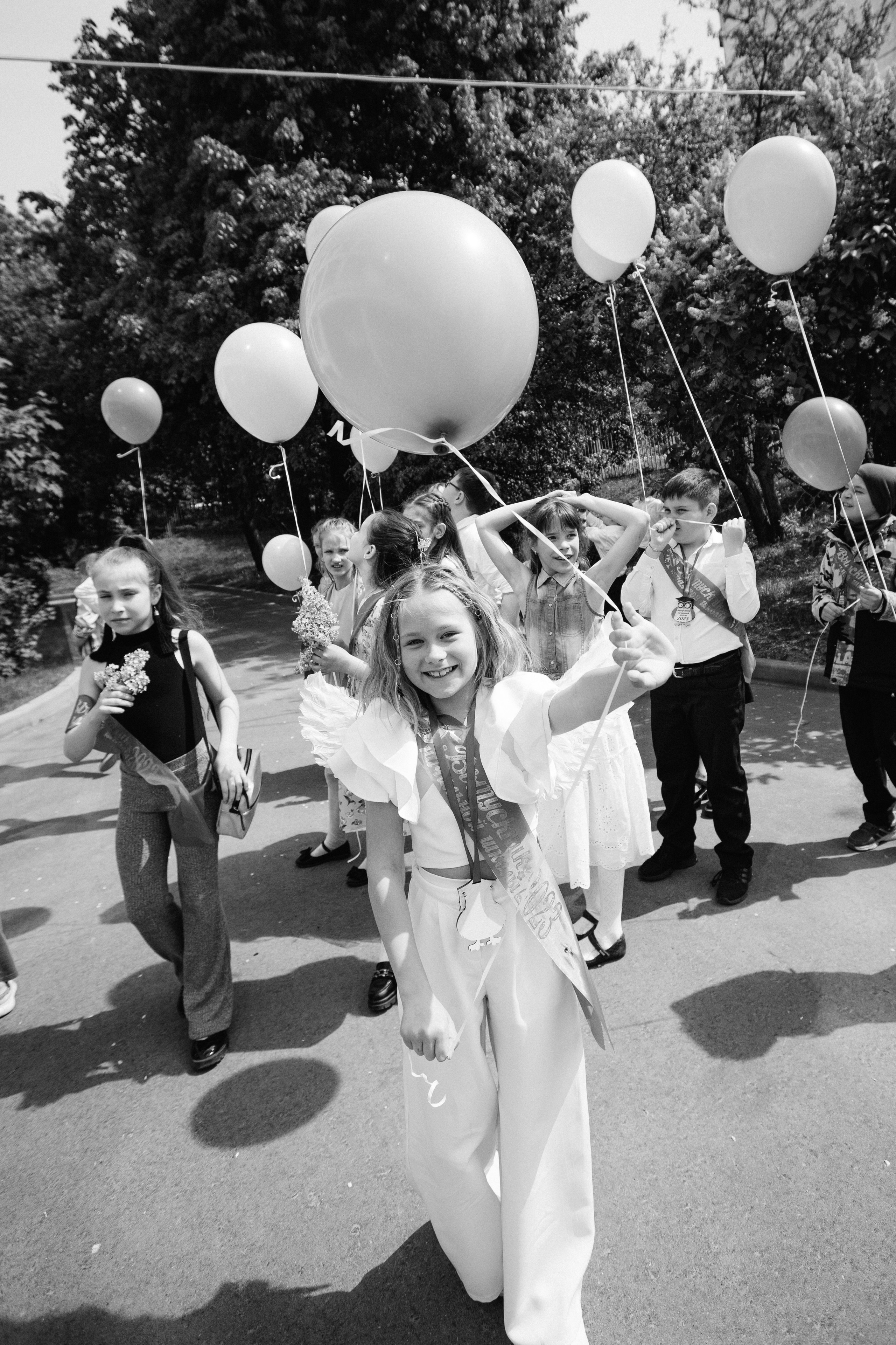 Выпускной 4 класс. Женский и репортажный фотограф Москва Натали Смирнова