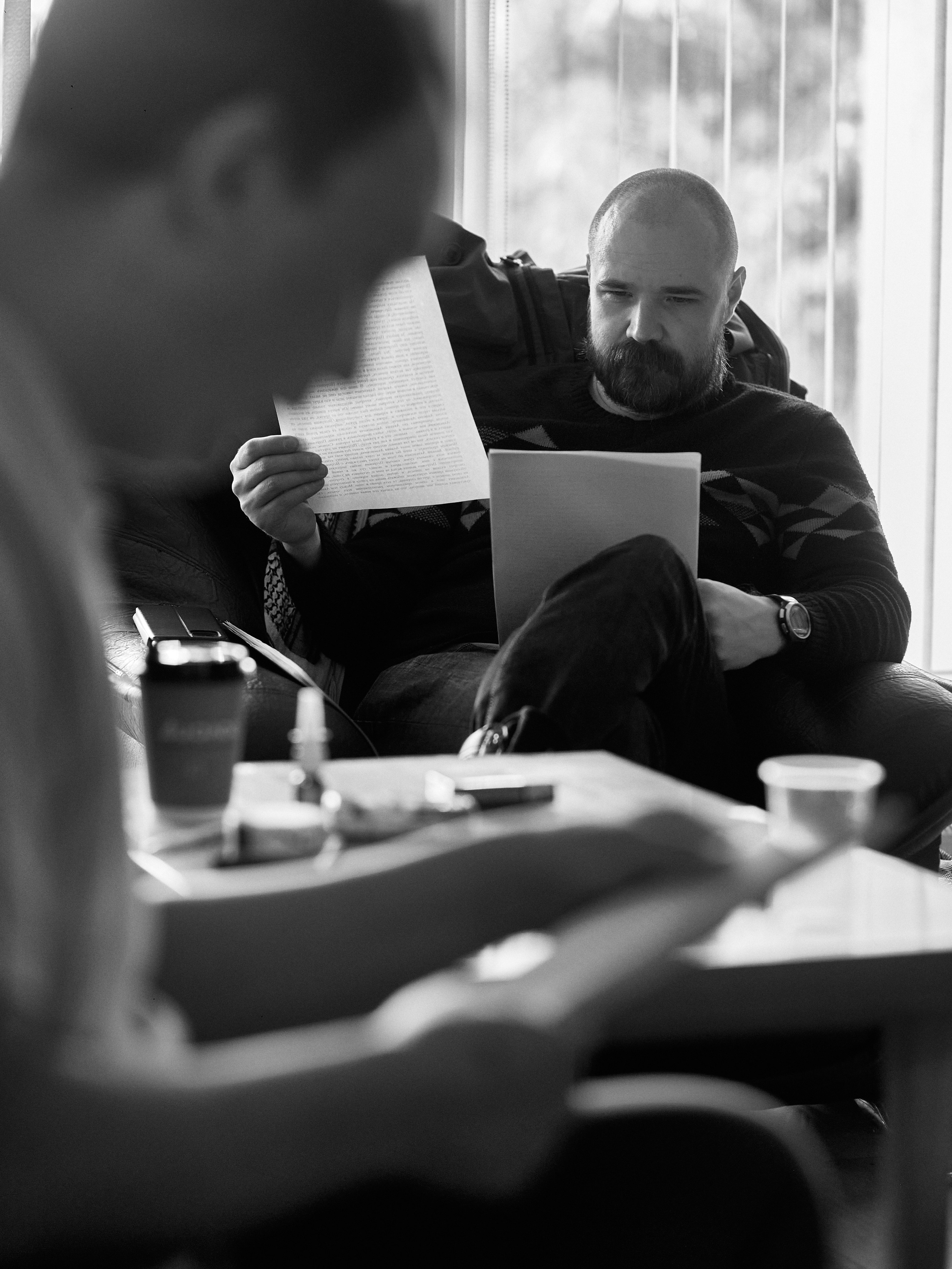 Шинель | репетиция. Фотограф Юлия Маринина