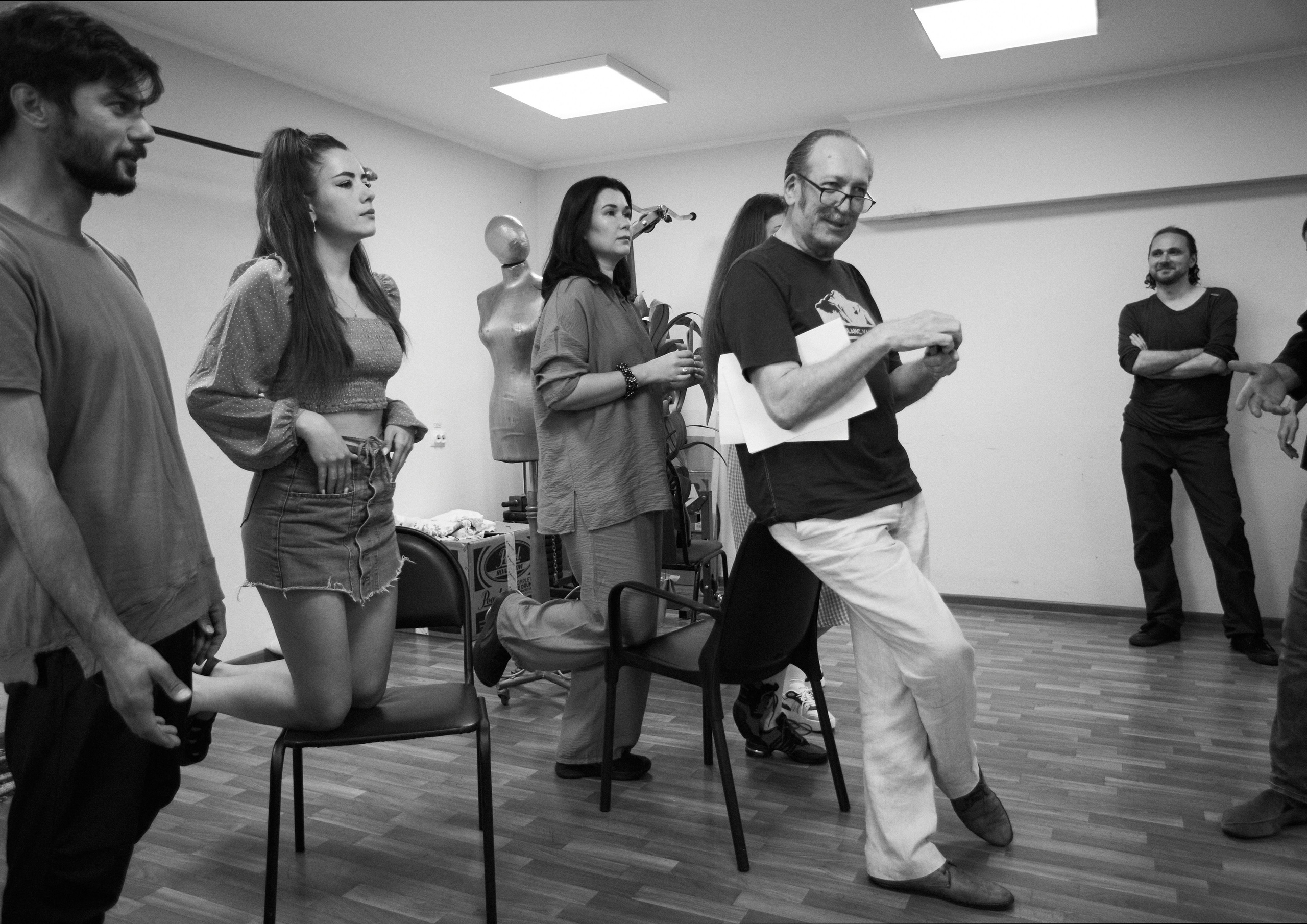 За кулисами. Фотограф Юлия Маринина