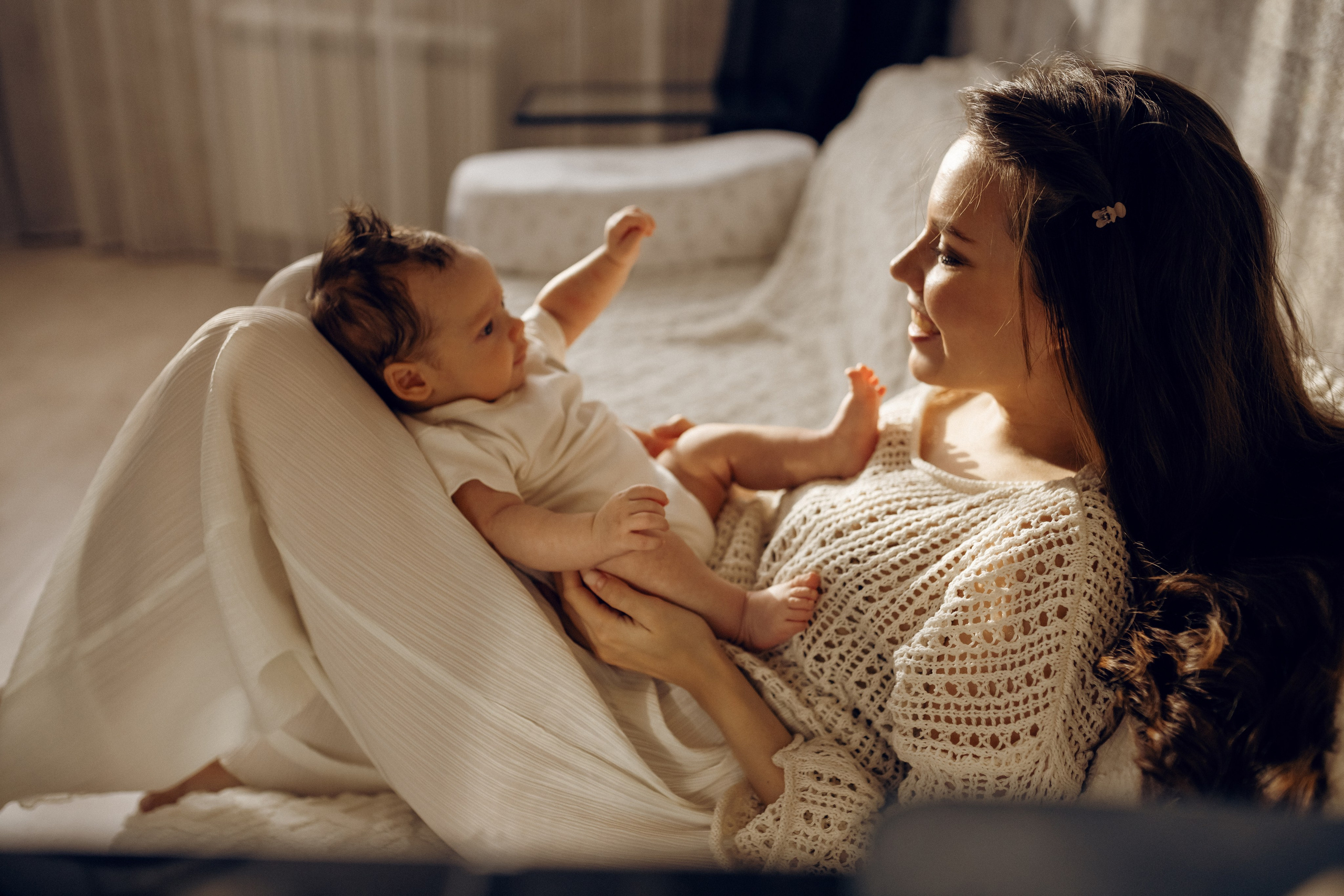 Семейная фотосессия дома. Семейный фотограф в Самаре Елена Ефимова