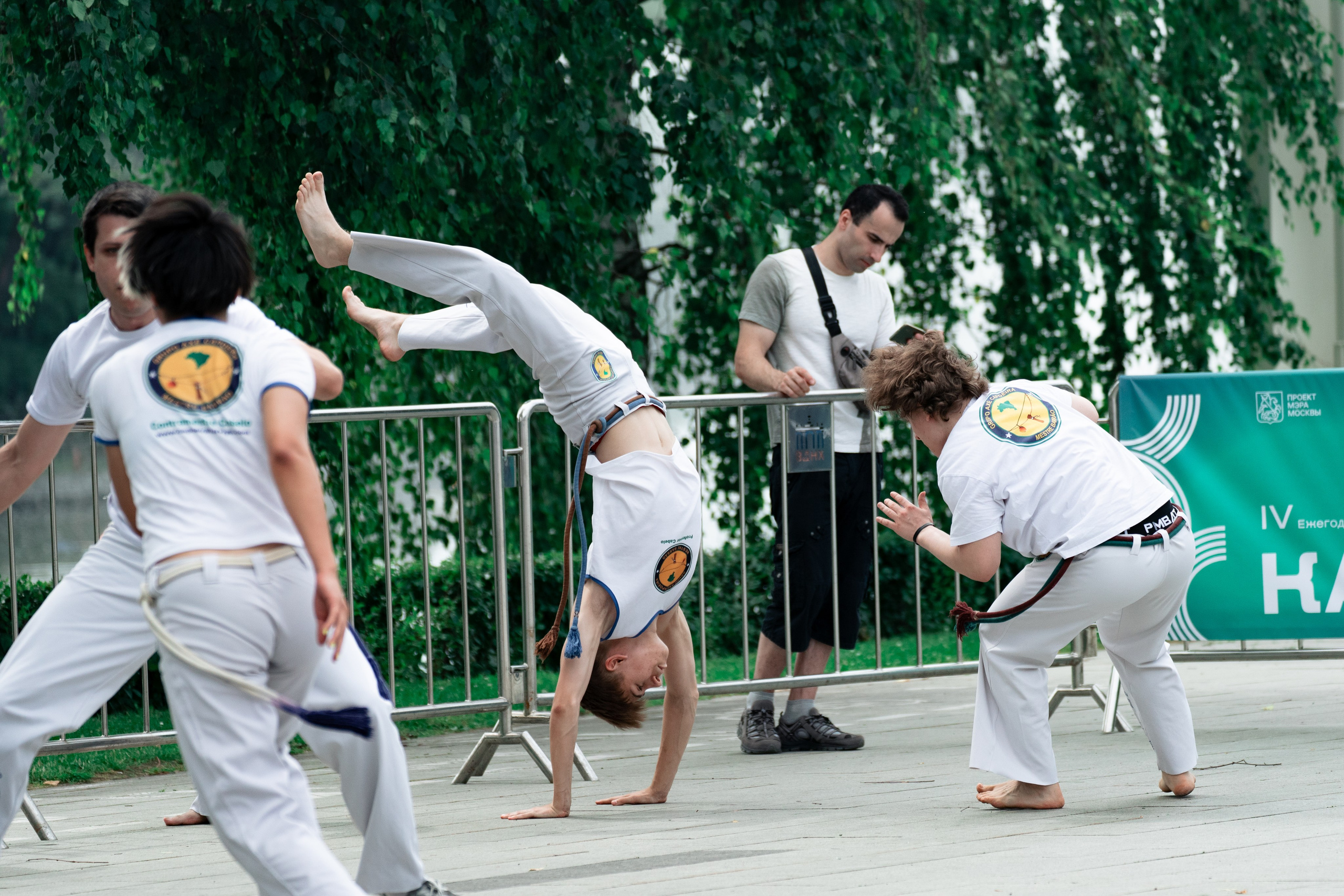 Открытый класс AXE Capoeira на фестивале неолимписких видов спорта на ВДНХ 2025 г:. Фотограф в Москве Ткаченко Владимир