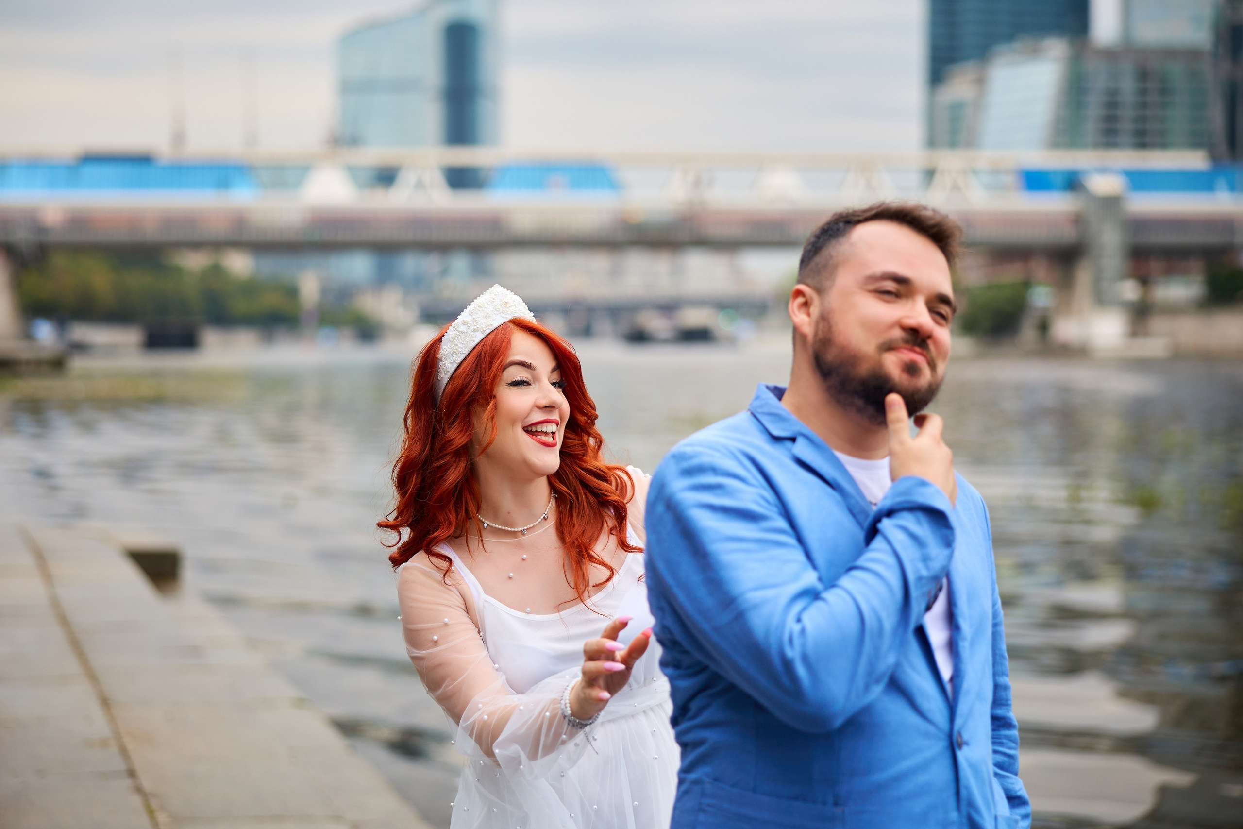 Свадебная фотосессия летом. Свадебный фотограф Сергей Колбинский