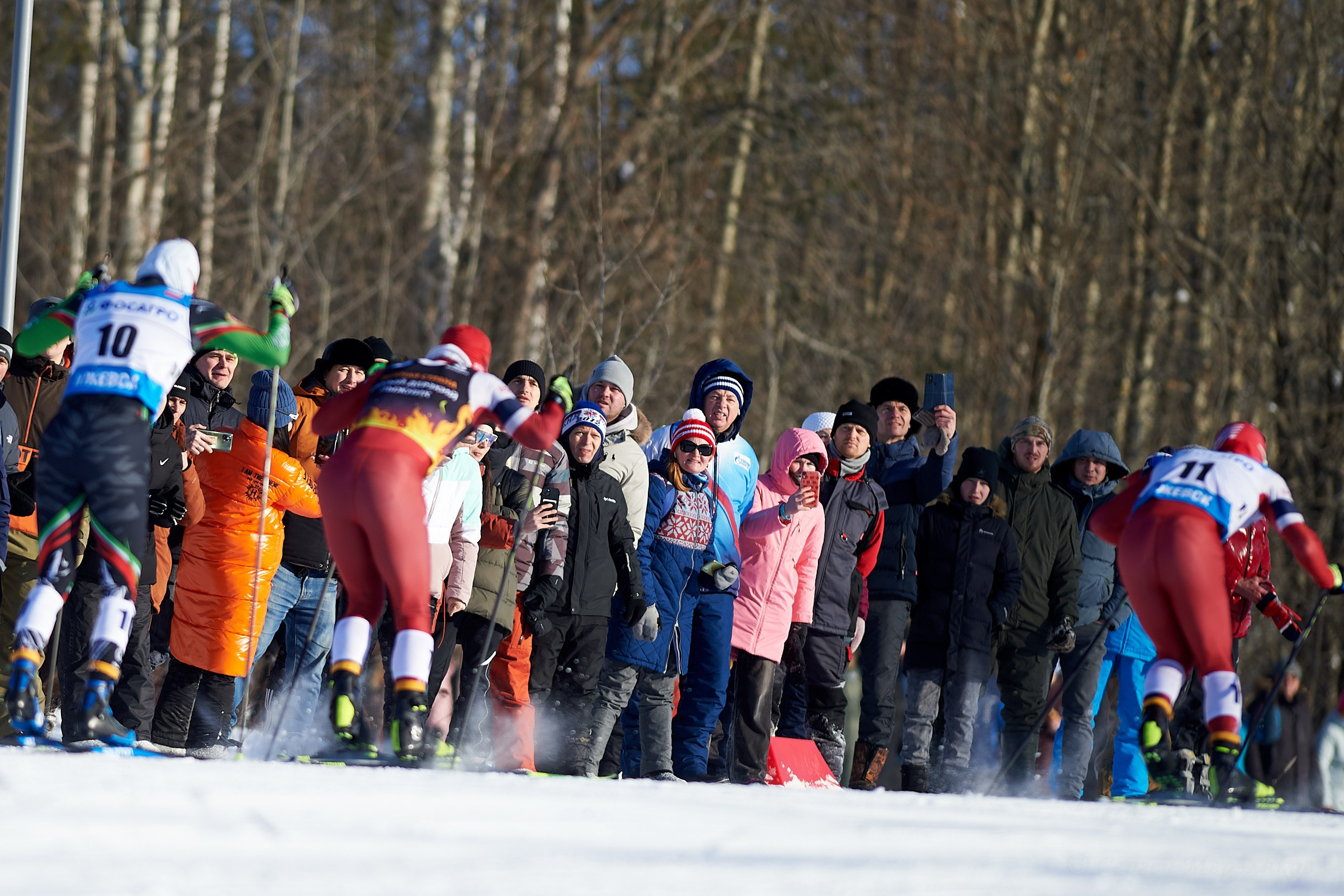 VI этап ФосАгро Кубка России по лыжным гонкам. Спринт. Ижевск 25.01.2025. Спортивный репортажный фотограф в Ижевске Сергей Мерзляков