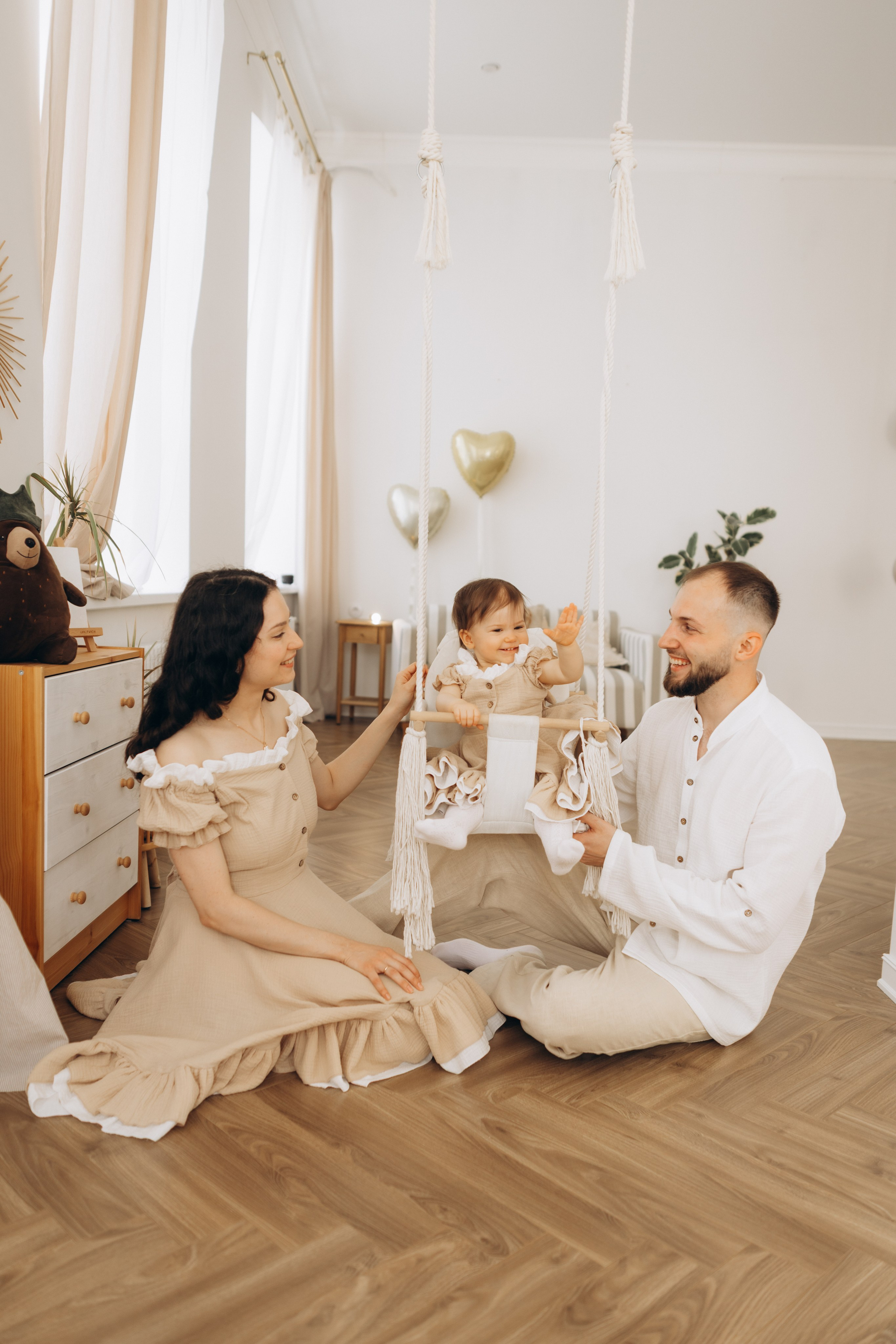 Анечке годик. Семейный и детский Фотограф Ирина Фенина Саратов