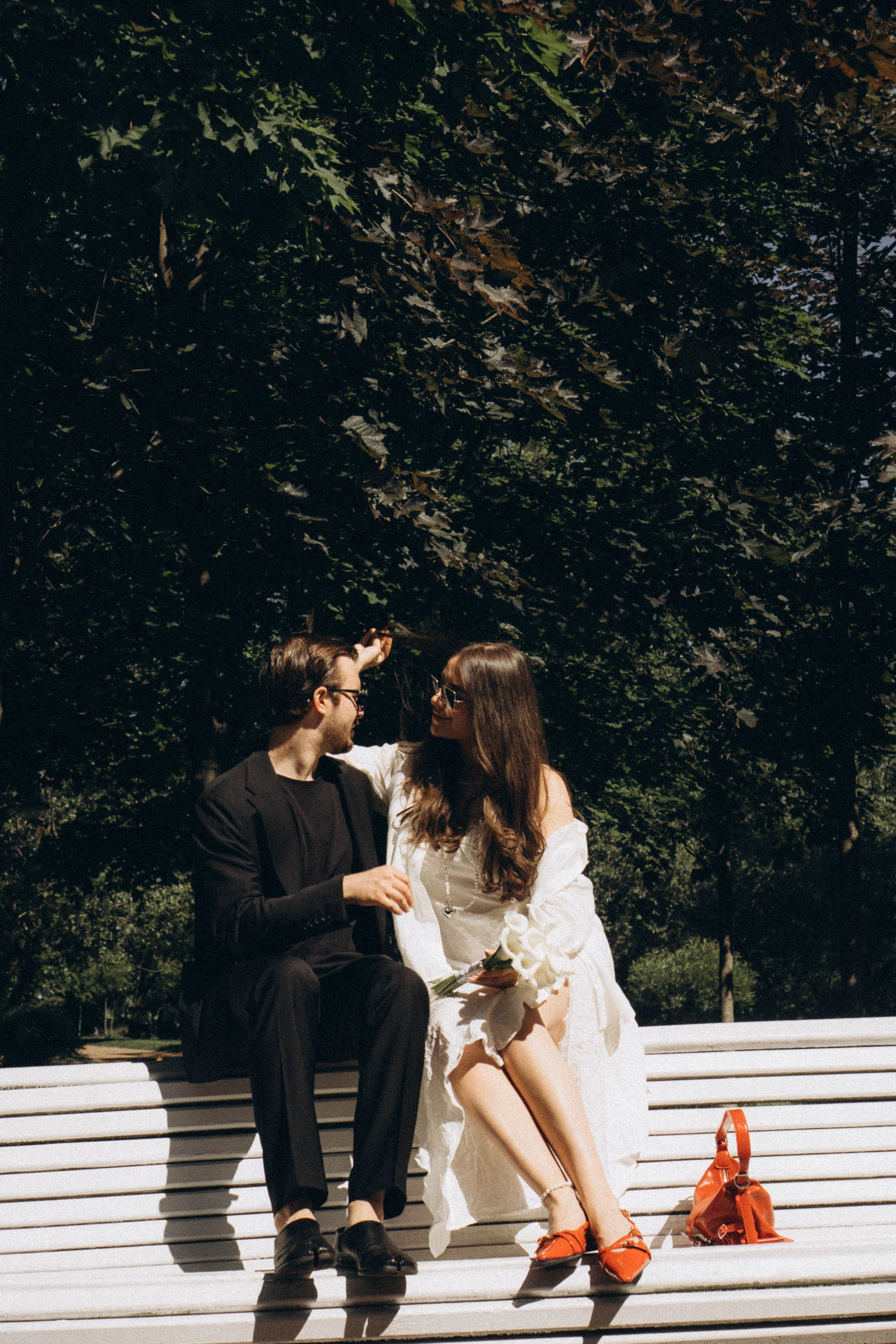 СВАДЕБНАЯ СЬЕМКА В ПАРКЕ ПОБЕДЫ И ПРОГУЛКА ПО МОСКОВСКОМУ ПРОСПЕКТУ. Профессиональный фотограф, Санкт-Петербург — Виктория Богомолова