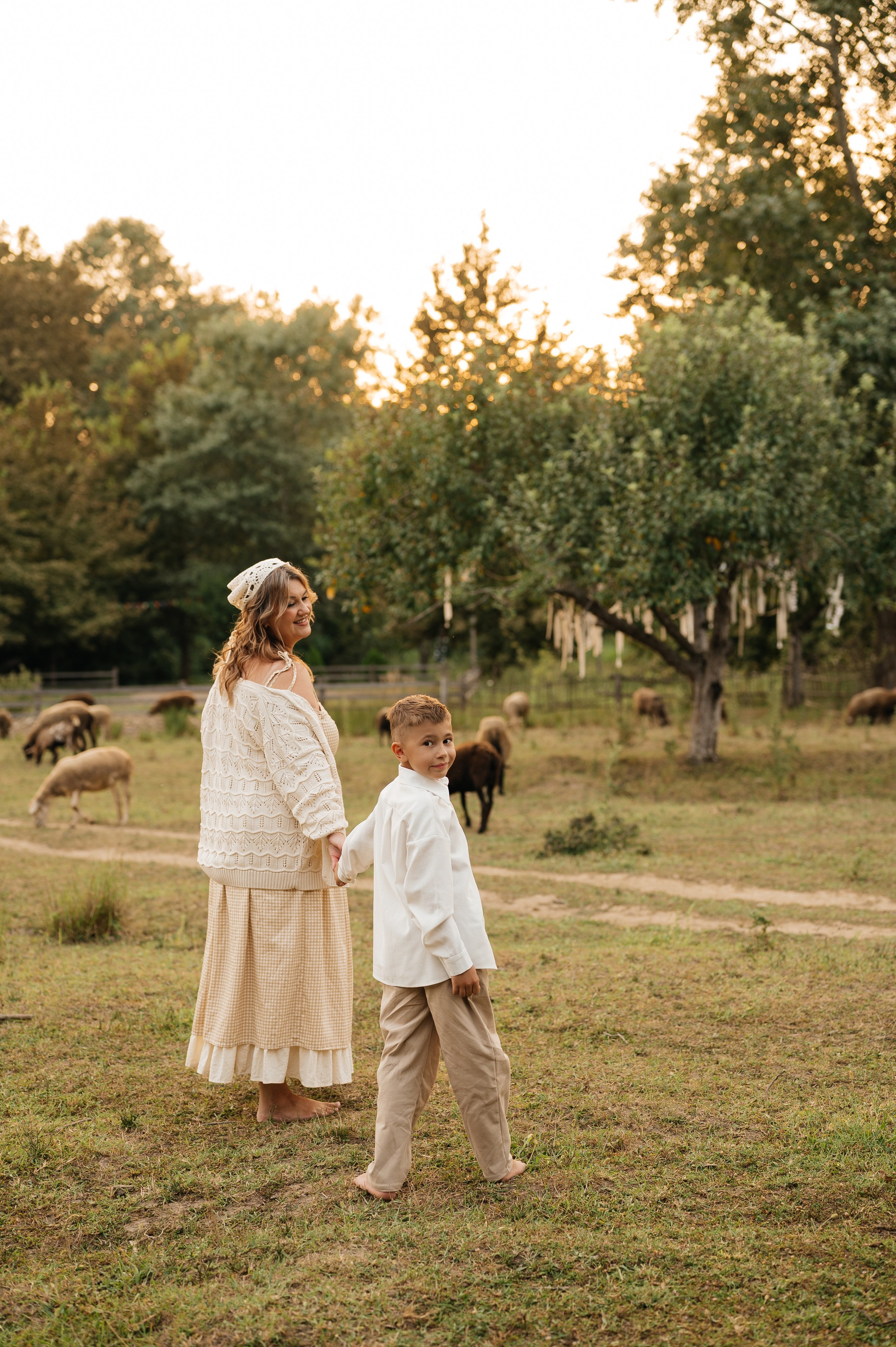 Семейная фотосессия на ферме. Свадебный и семейный фотограф в Краснодаре Алина Мельник