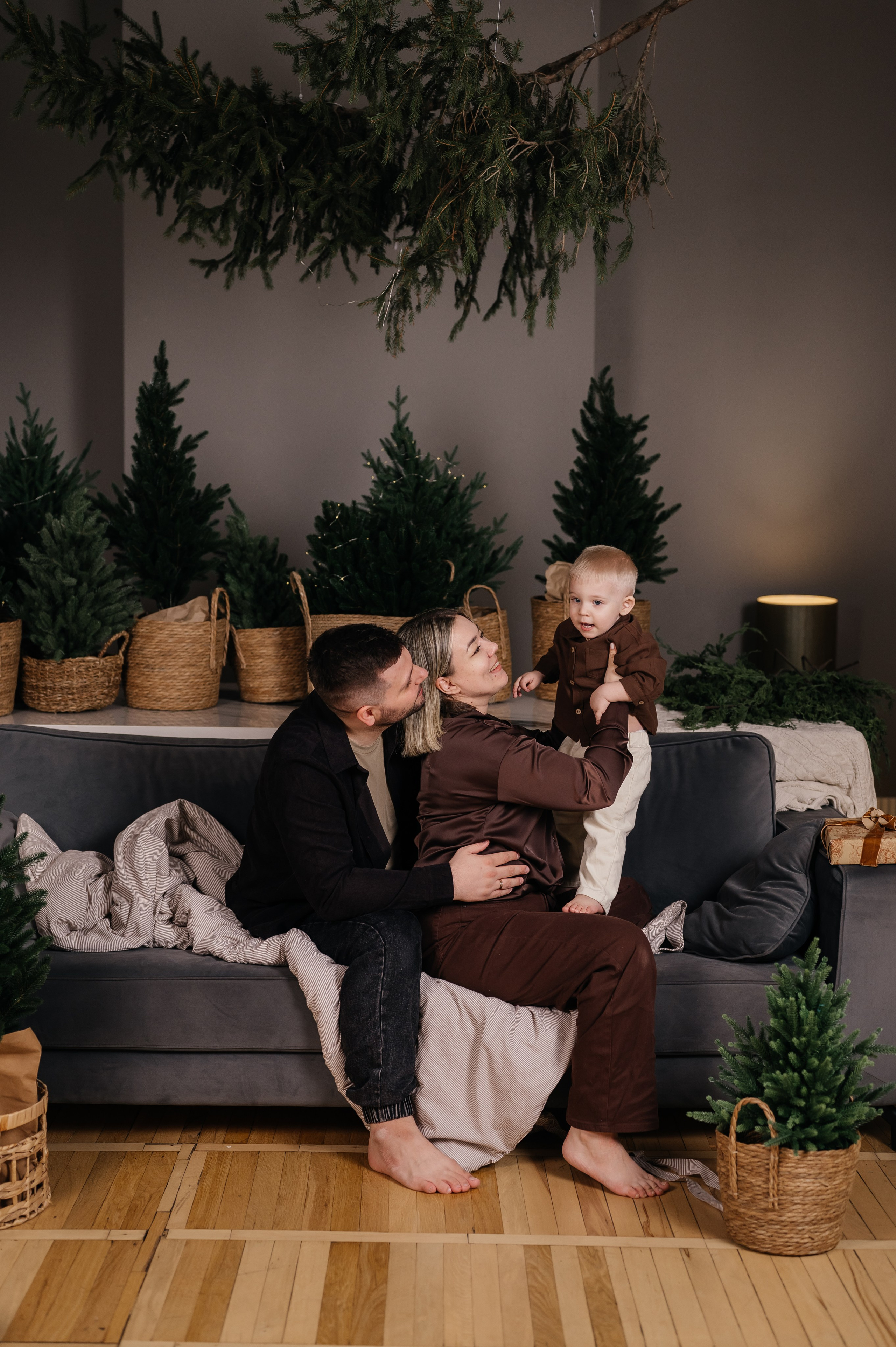 Новогодняя фотосессия. Свадебный и семейный фотограф в Краснодаре Алина Мельник