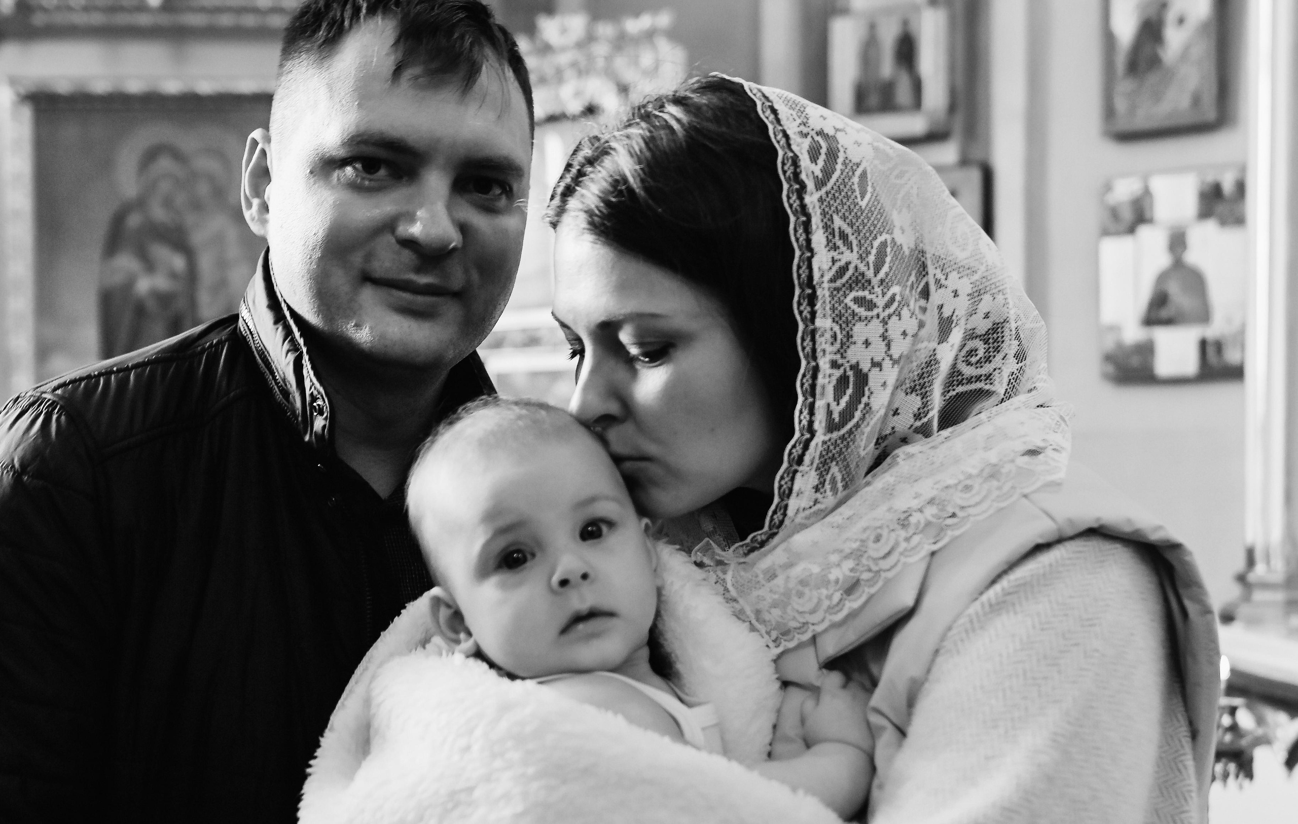 Крещение Любочки. Семейный и свадебный фотограф в Санкт-Петербурге Яна