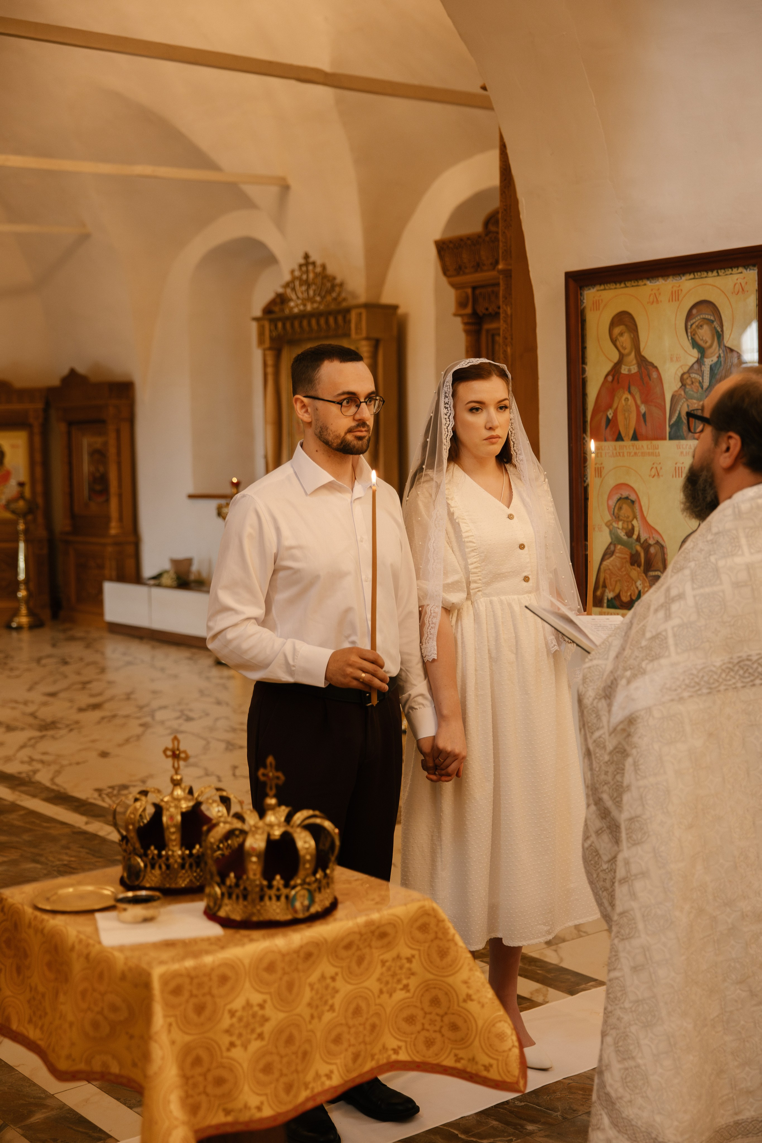 Таинство венчания Сергея и Дарьи. Фотограф Сотникова Вероника
