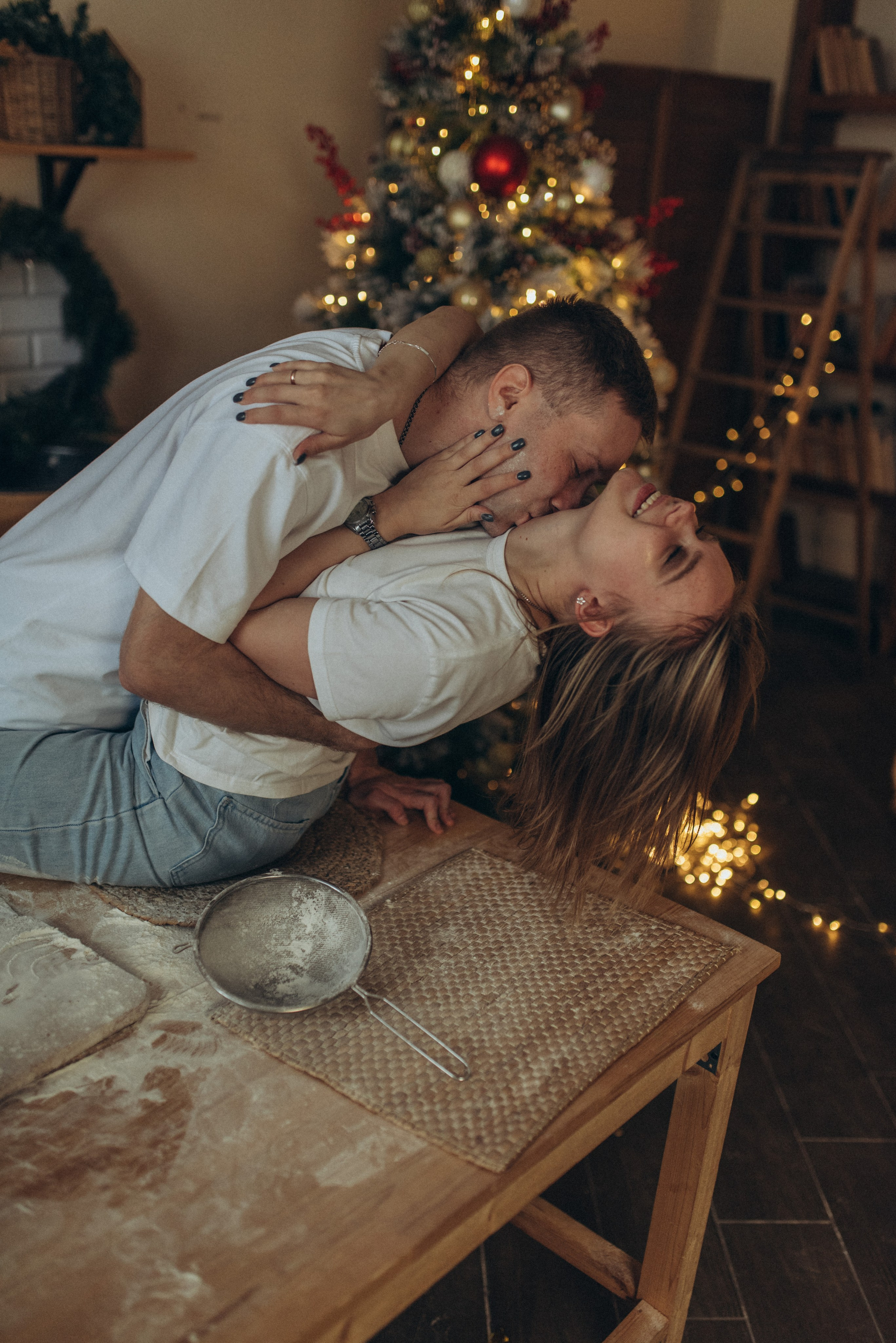 Новогодняя lovestory. Семейный фотограф в Москве Екатерина Север