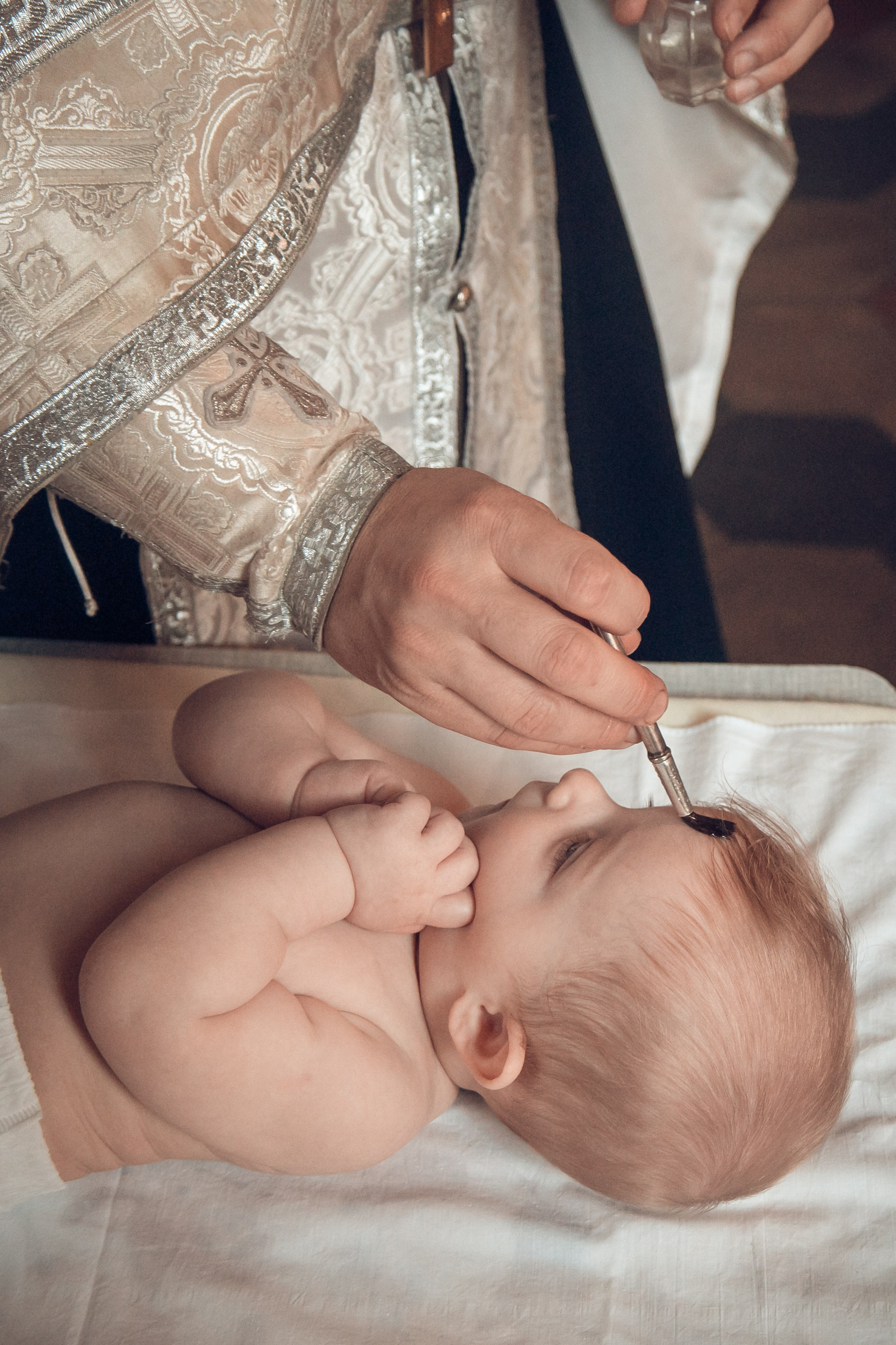 Таинство Крещения Ивана. Борисо-Глебский кафедральный собор. Семейный фотограф в Рязани и Рязанской области