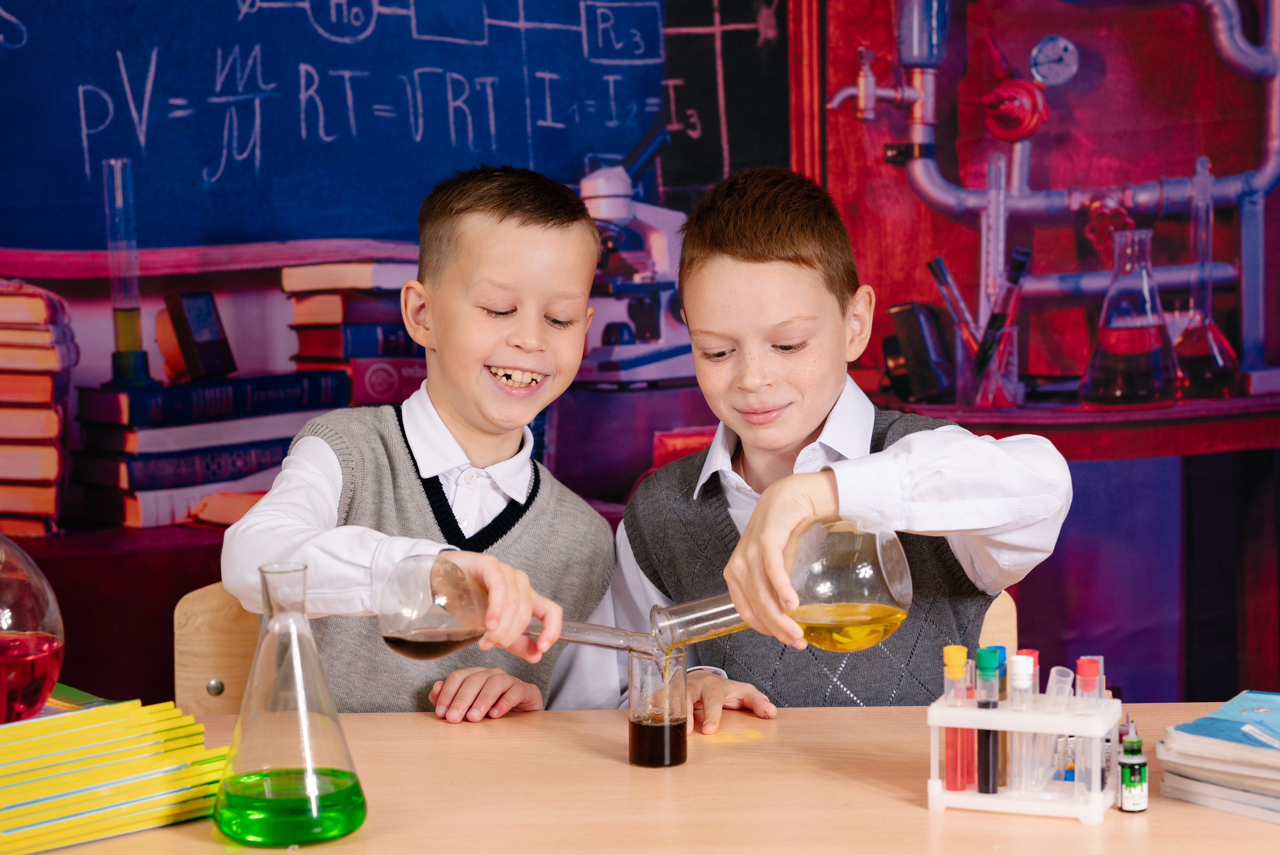 Фотопроект «Юный химик». Выпускные альбомы Ярославль