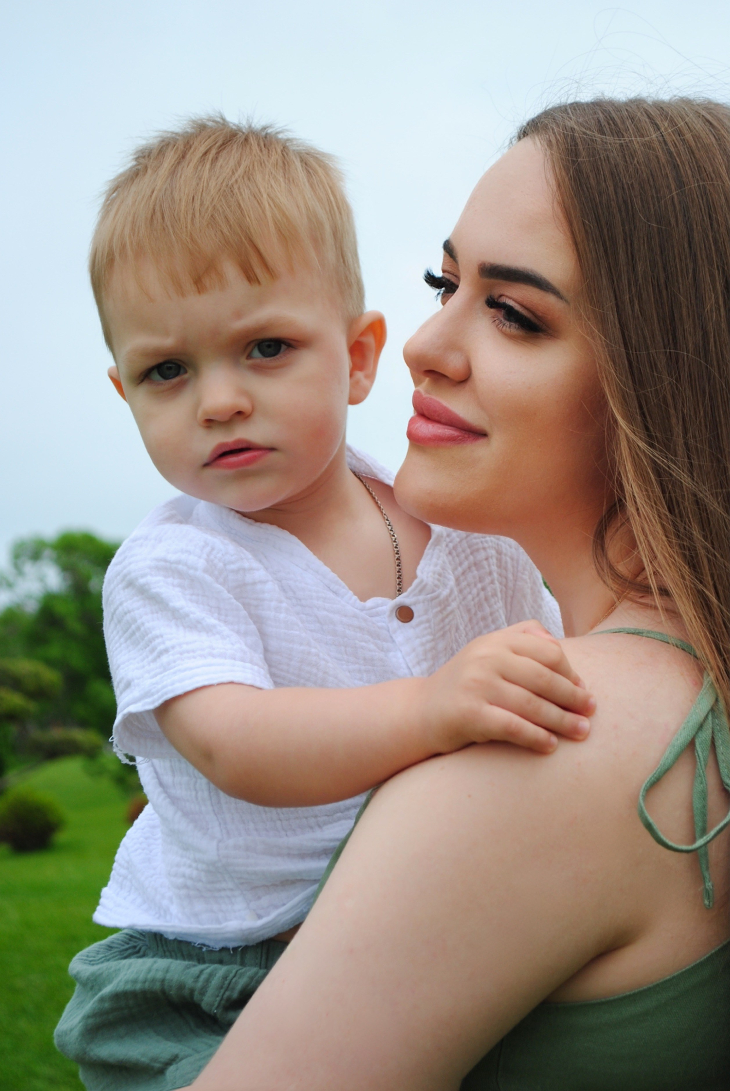 Настя и семья. Фотограф Мария Мусаелян