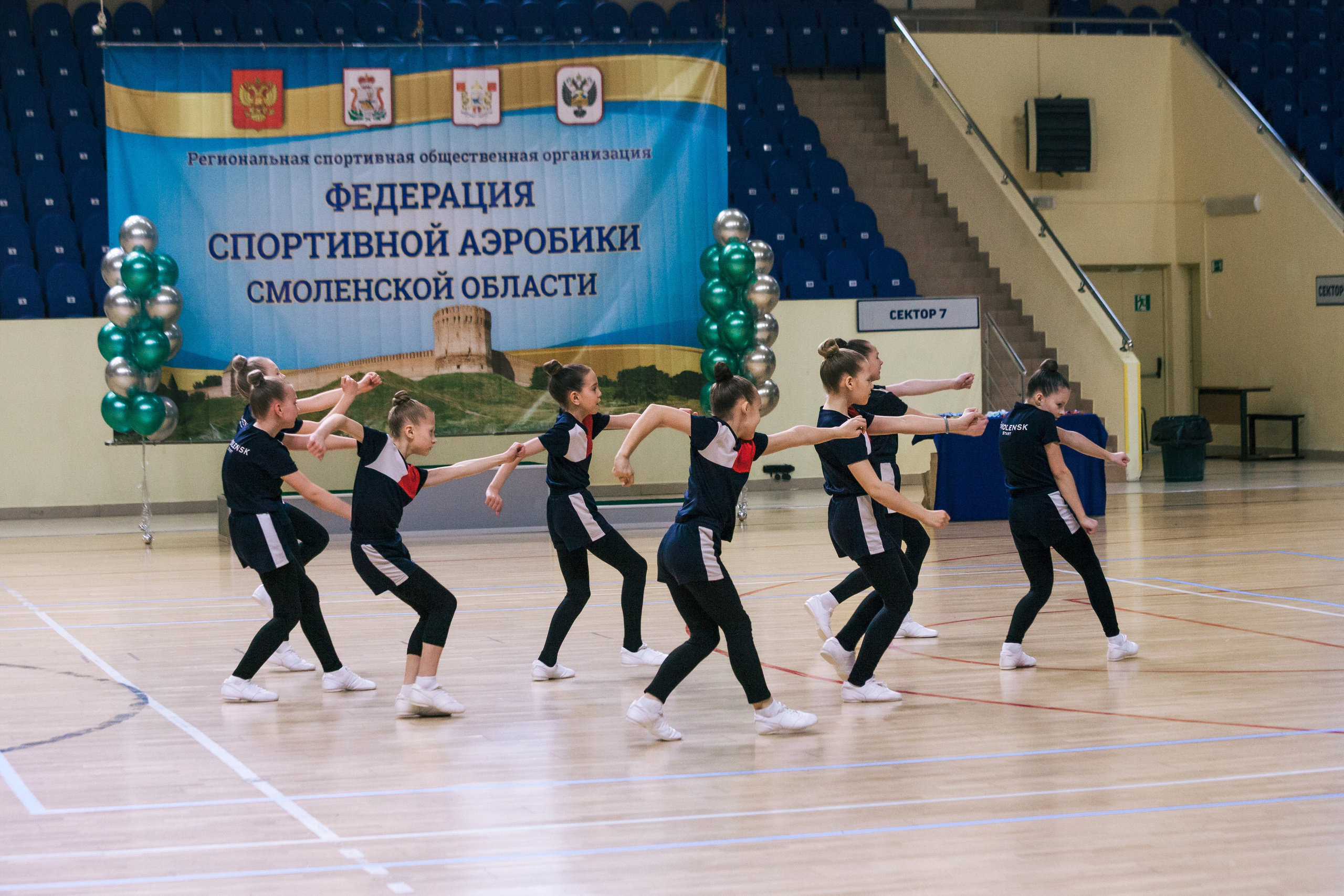 Открытый Кубок Смоленской области по спортивной аэробике 26.02.2022. Спортивный фотограф Александр Васильев. RG и AGG