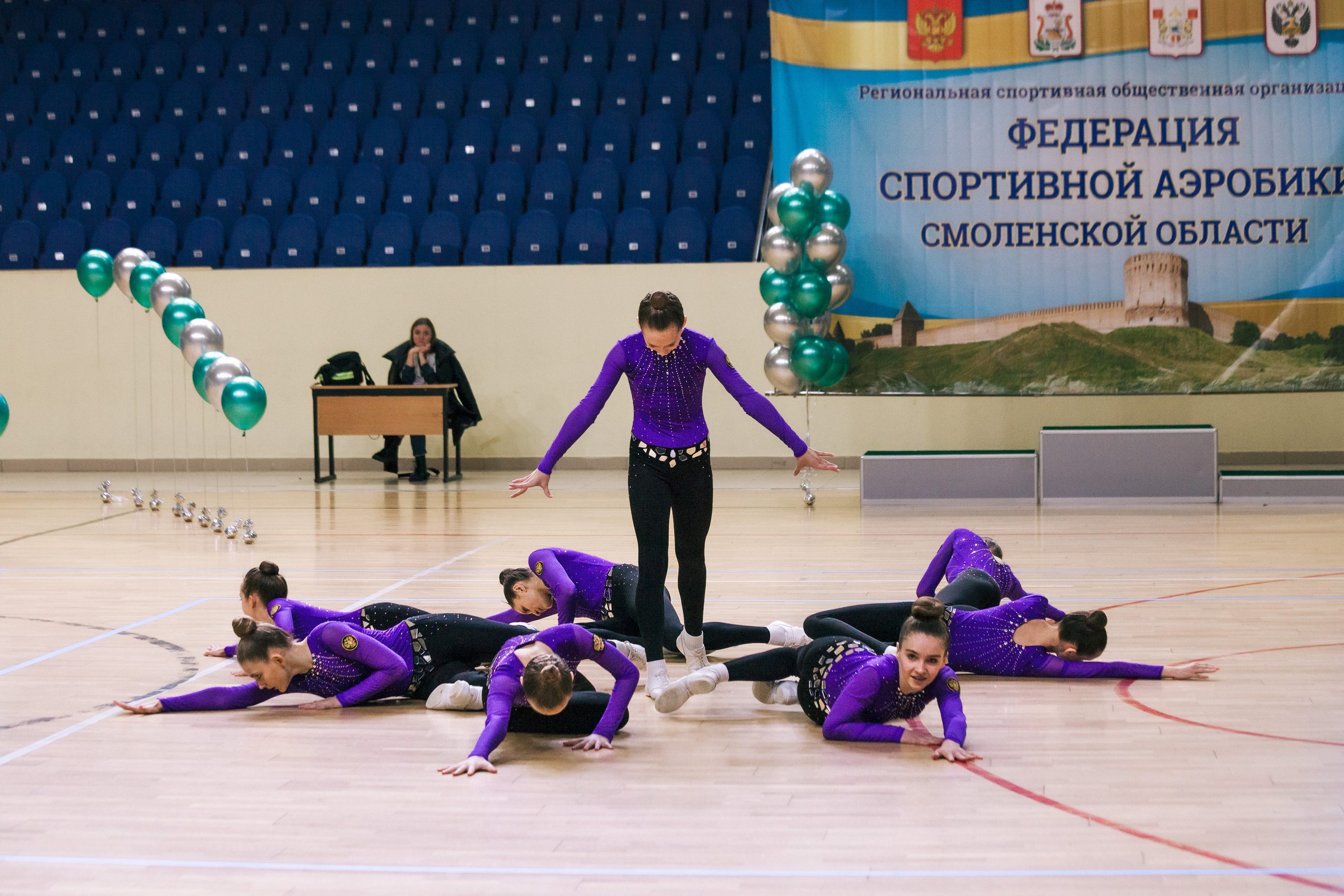 Открытый Кубок Смоленской области по спортивной аэробике 26.02.2022. Спортивный фотограф Александр Васильев. RG и AGG