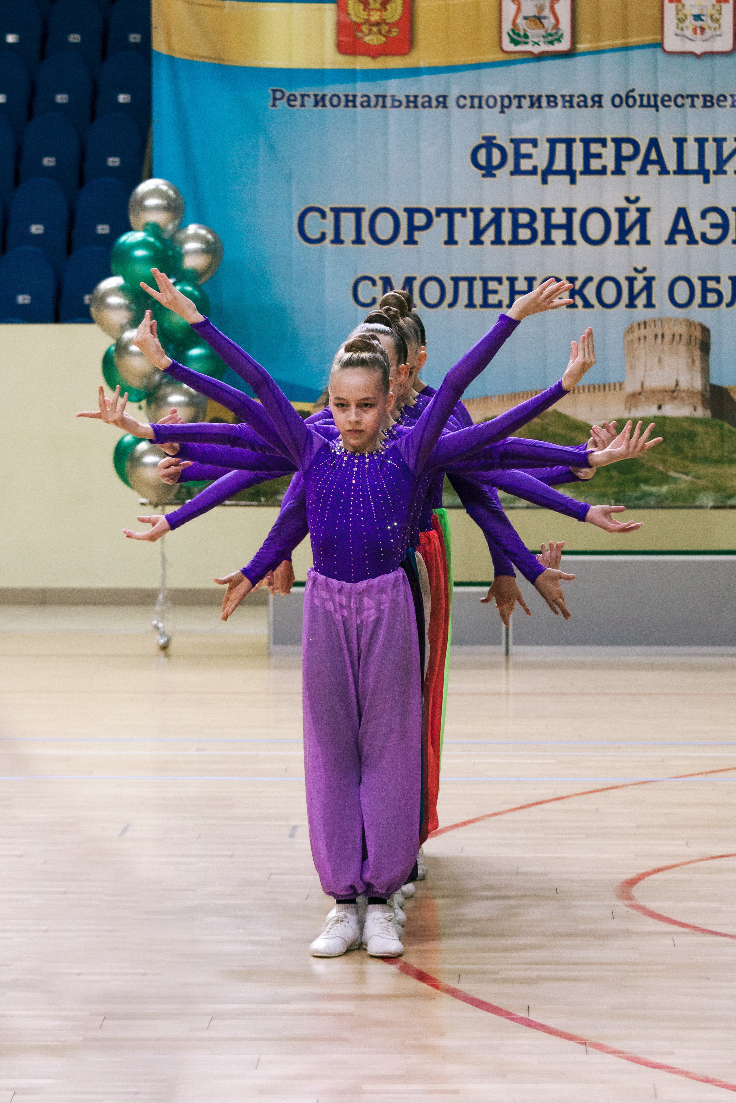 Открытый Кубок Смоленской области по спортивной аэробике 26.02.2022. Спортивный фотограф Александр Васильев. RG и AGG