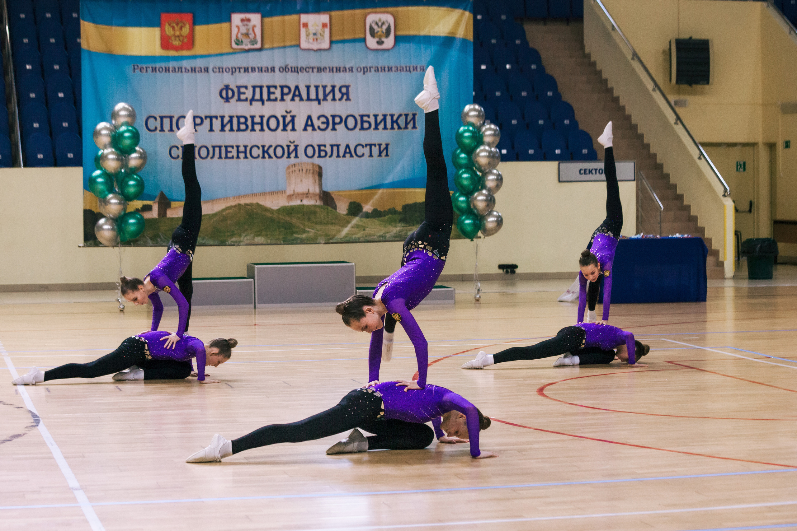 Открытый Кубок Смоленской области по спортивной аэробике 26.02.2022. Спортивный фотограф Александр Васильев. RG и AGG