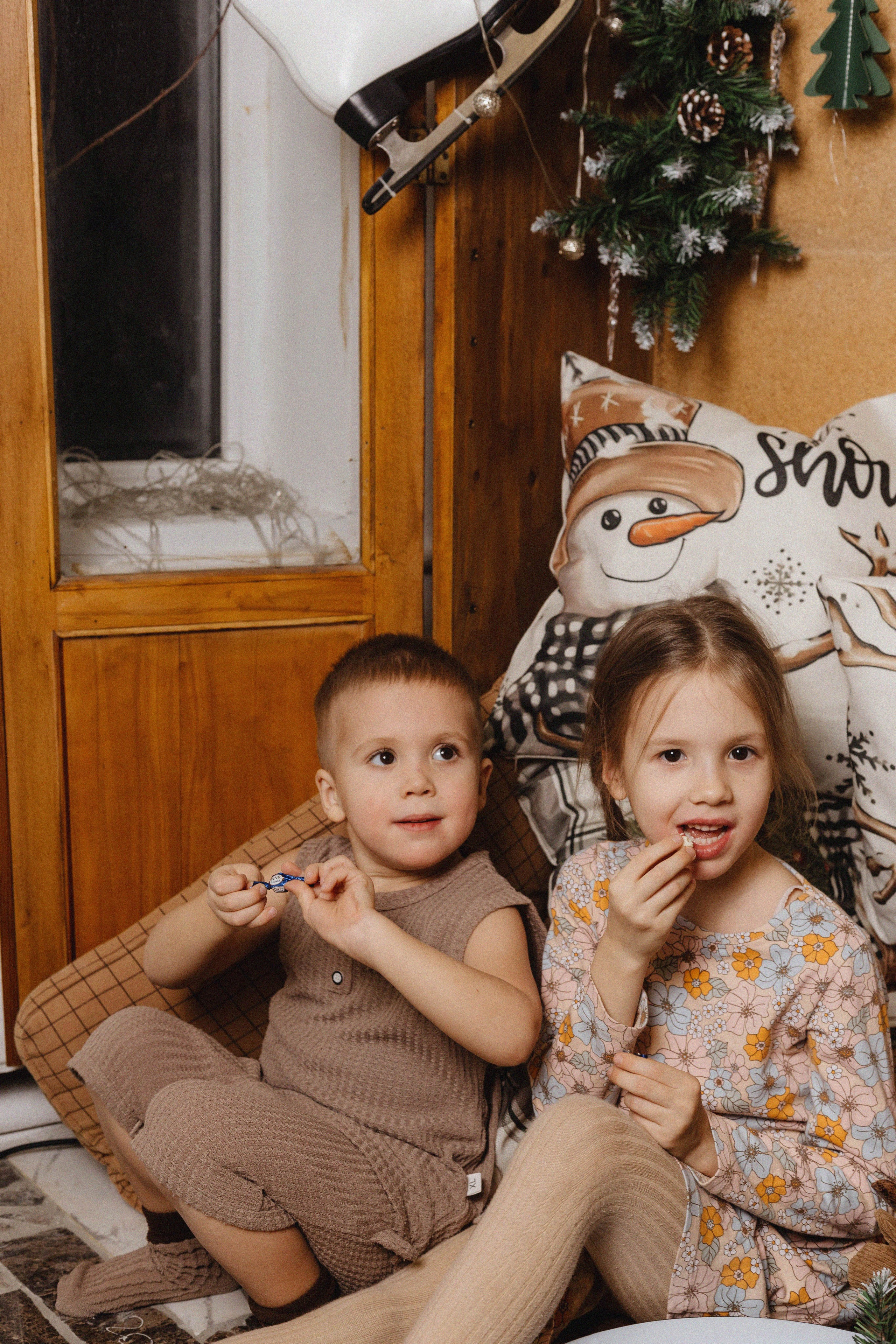 Предновогодние чудеса. Антонина, Саша и Никита. Фотограф в Ростове-на-Дону и Краснодаре Елизавета Киселёва