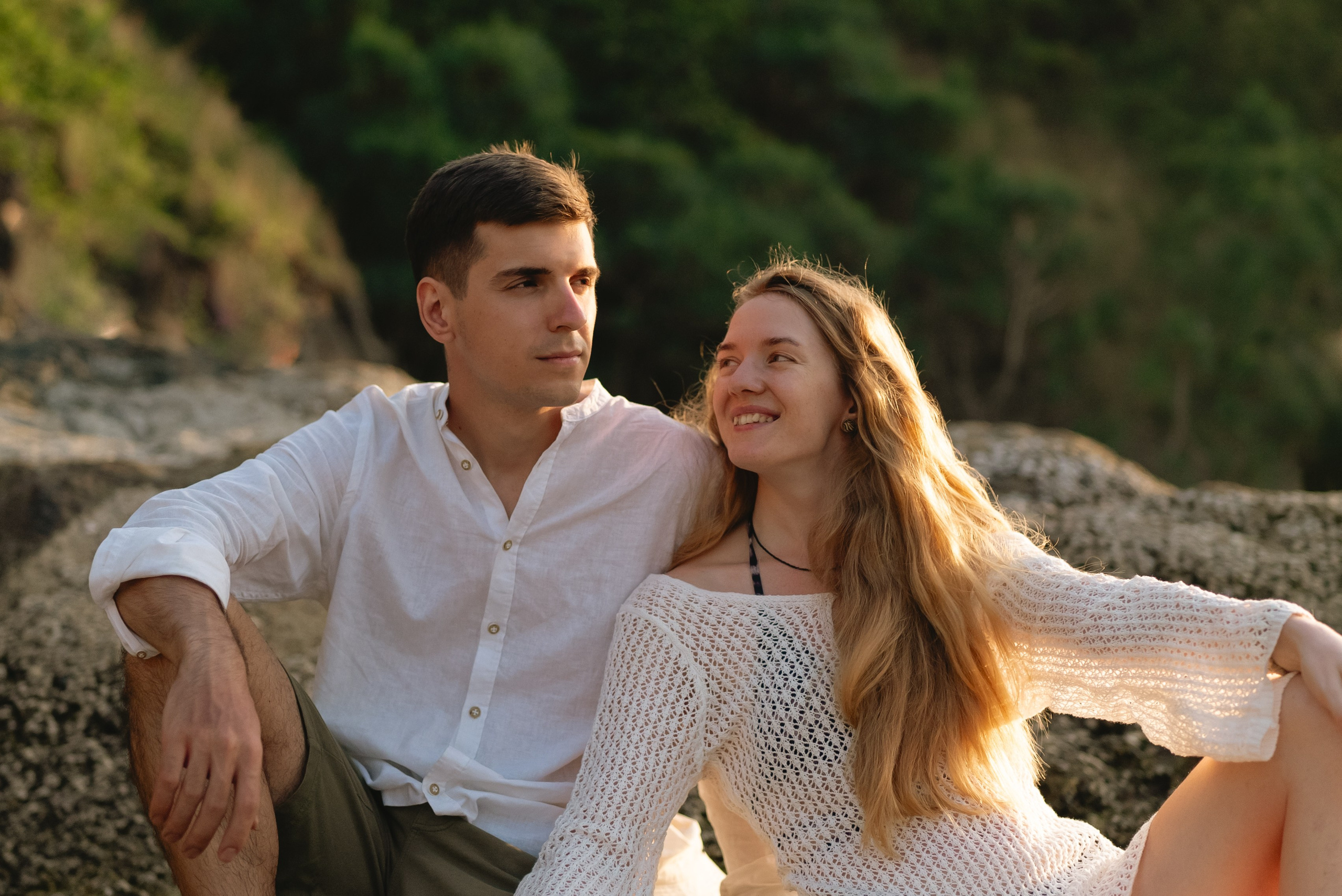 Фотосессия свидание на закате у моря. Фотограф из Екатеринбурга Алена Мусалимова