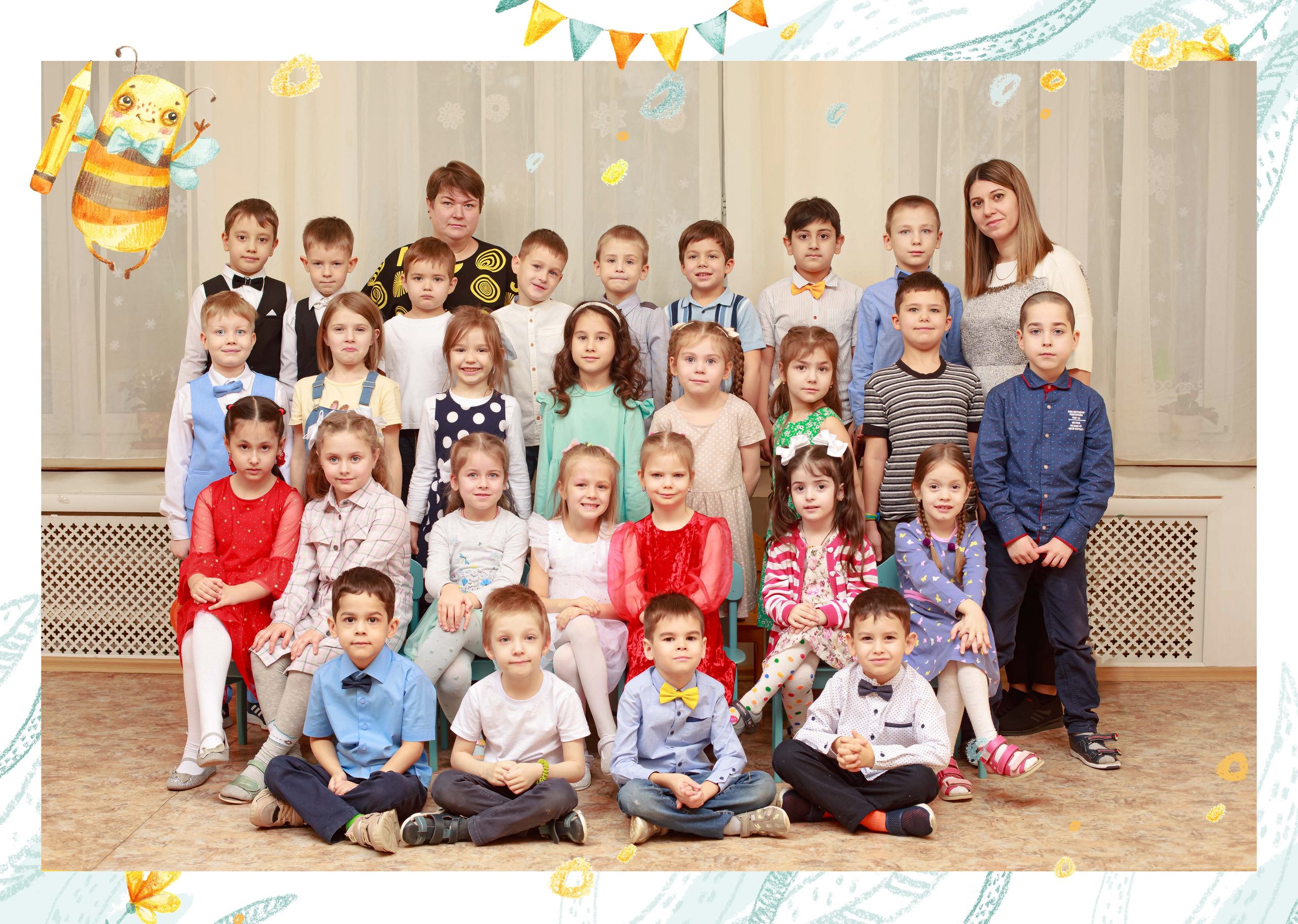 Детсад. Пчелки. Выпускные альбомы в Москве и Московской области
