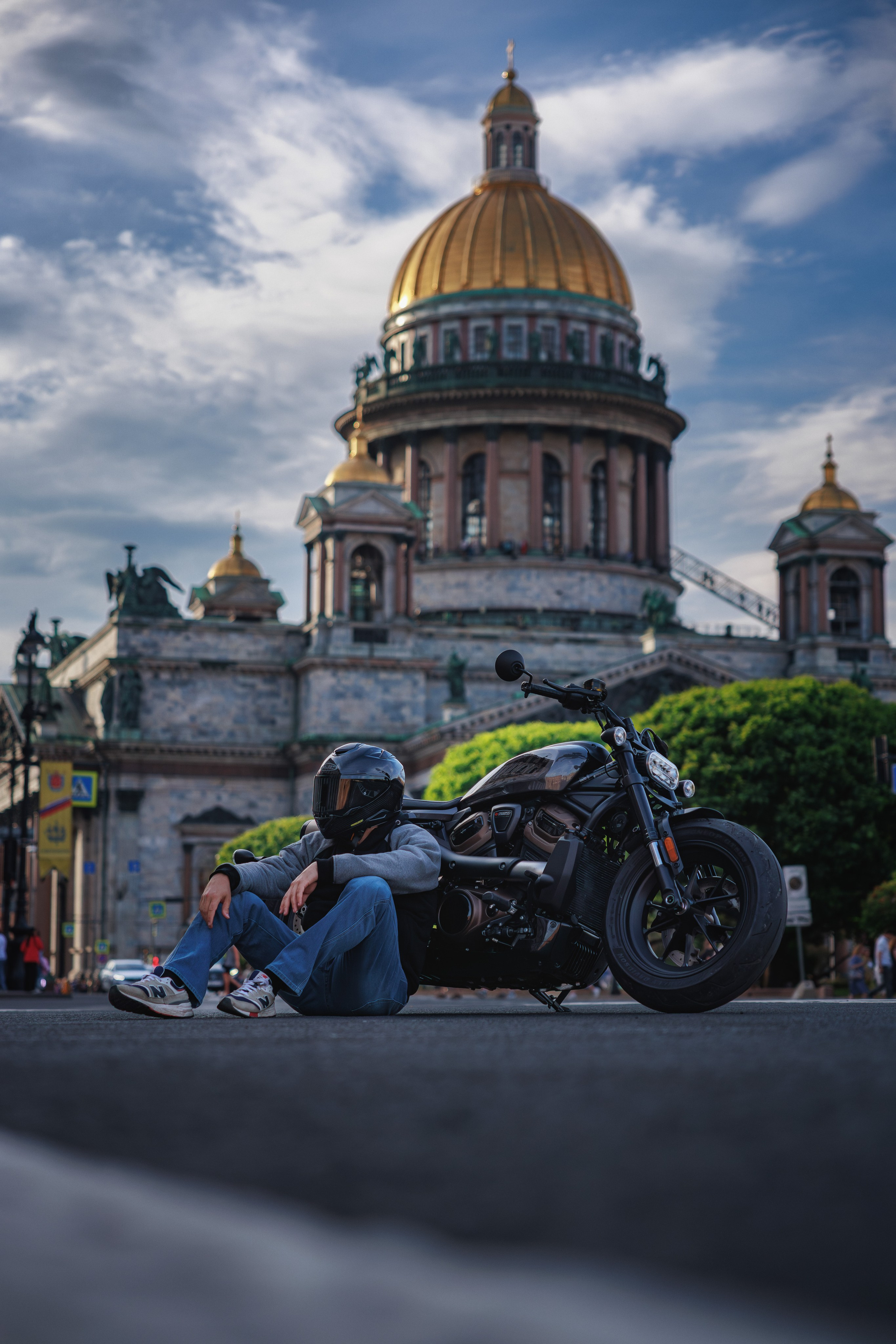 Фотосессия с HD Sporster S. Профессиональный фотограф Санкт-Петербург