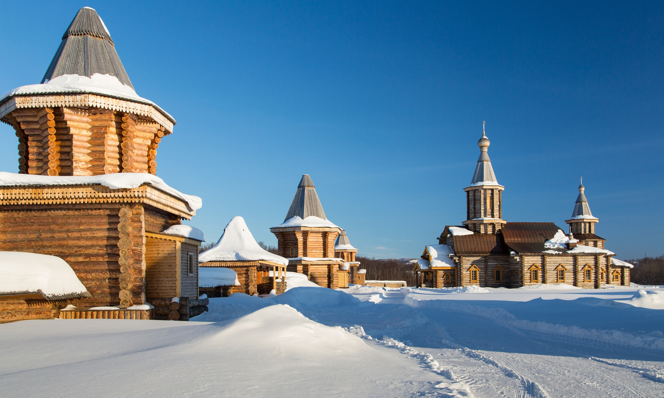 Печенга — край сосновой реки. Пейзажи Крайнего Севера. Баренцево море, Рыбачий, Средний, Немецкий