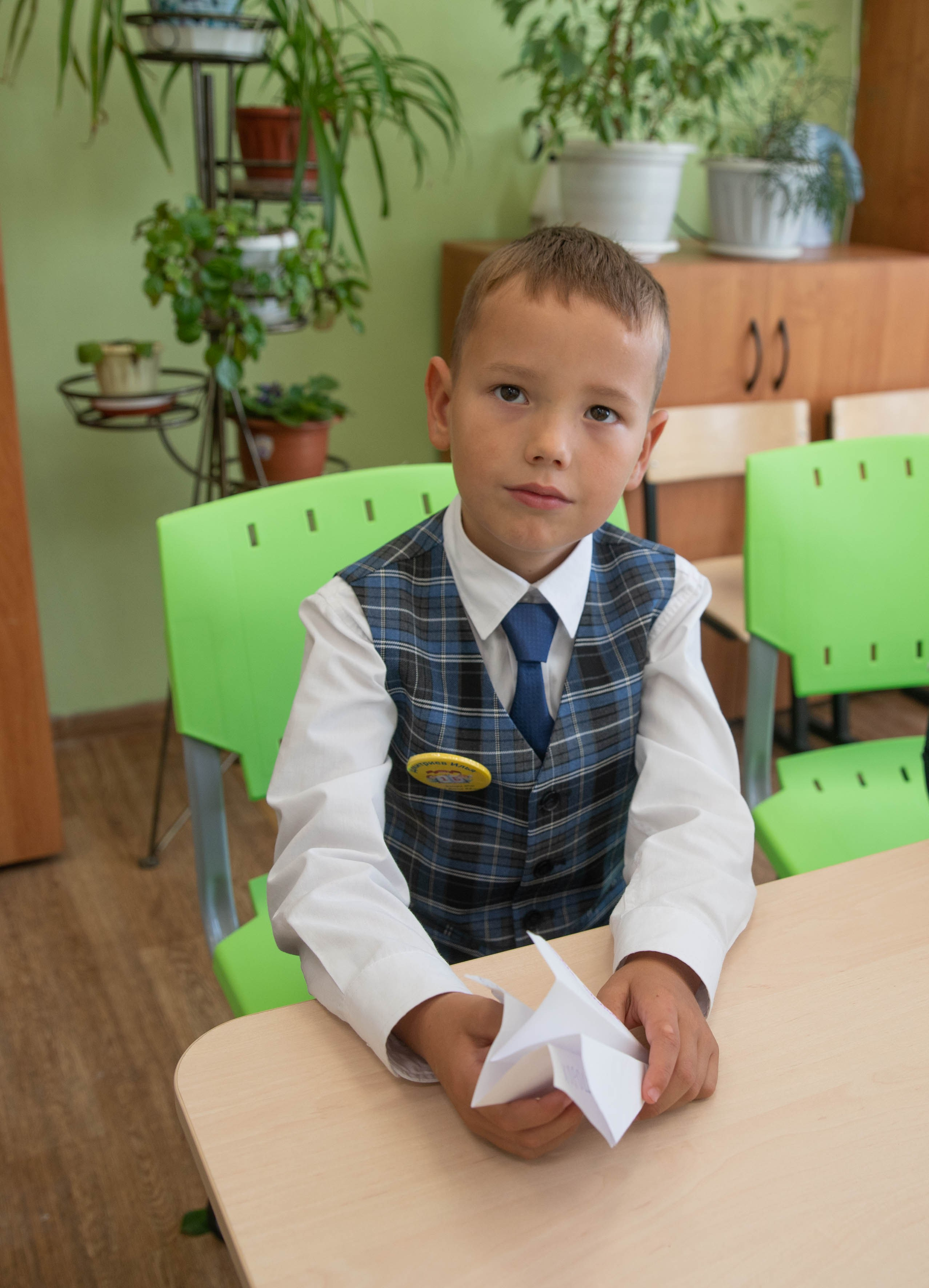 Первый класс линейка, в классе, портреты. Семейный и детский фотограф в Нижнем Новгороде