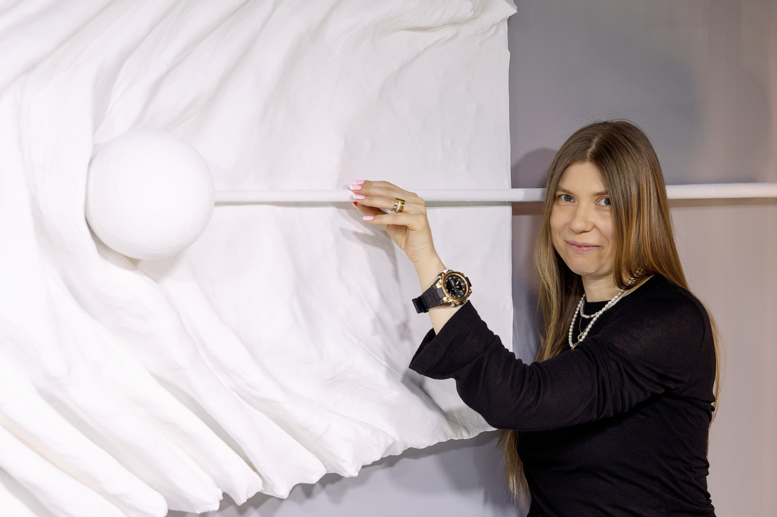 Работа из гипса