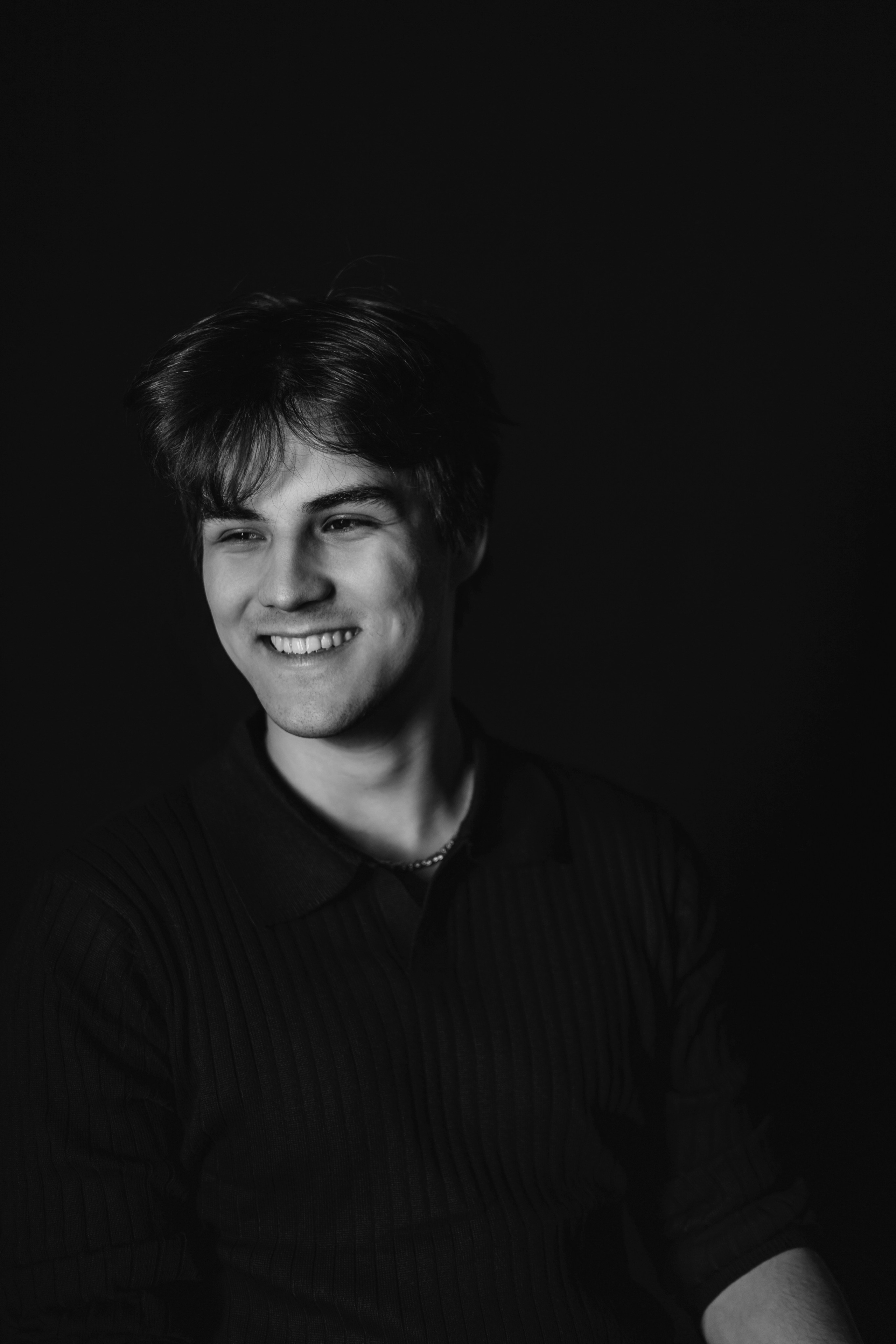 Чёрно-белый портрет. Фотограф Александра Кузуб Санкт-Петербург