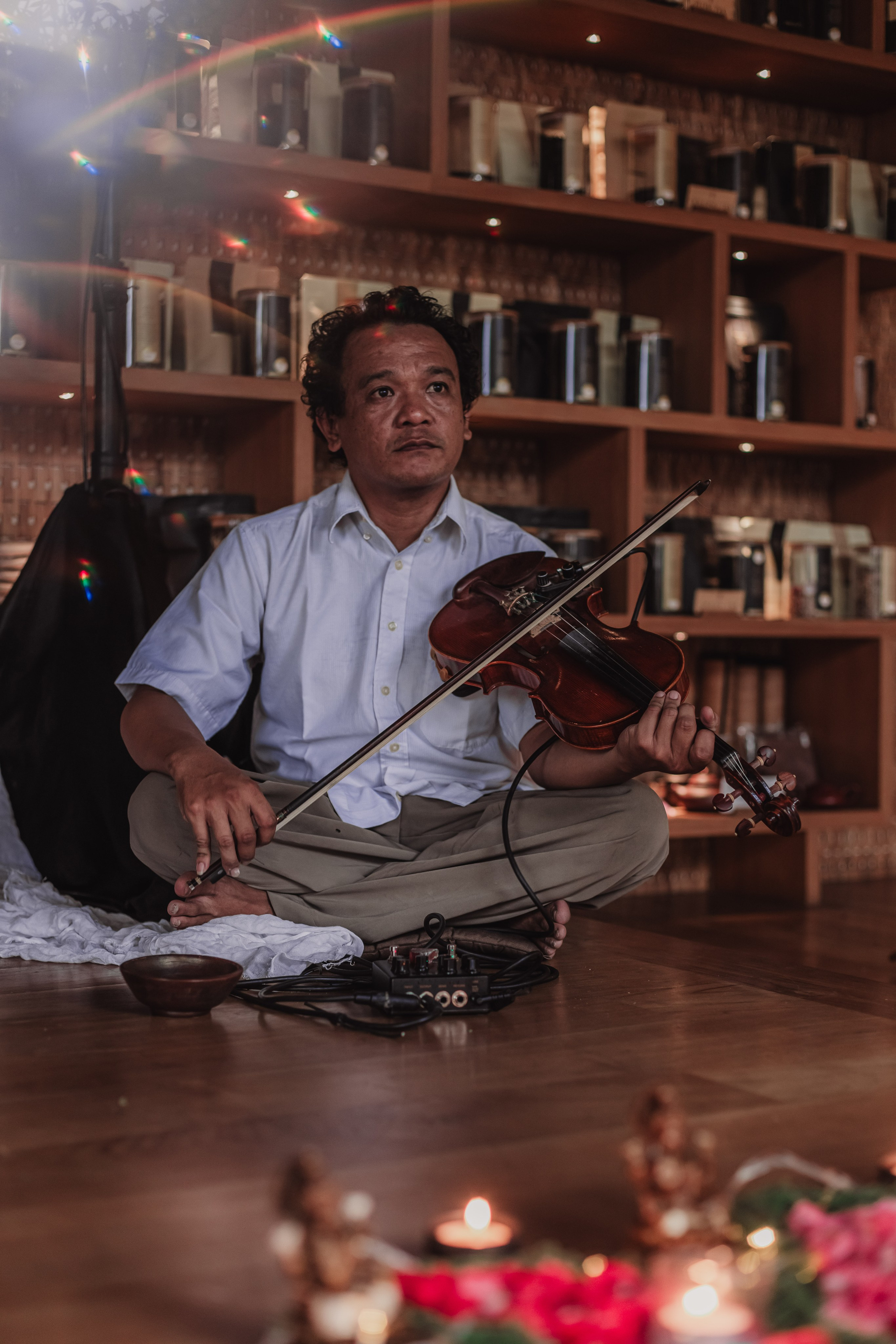 Navaratri w Bhakti Bliss at Dragon tea temple. Мариам Багдасарян