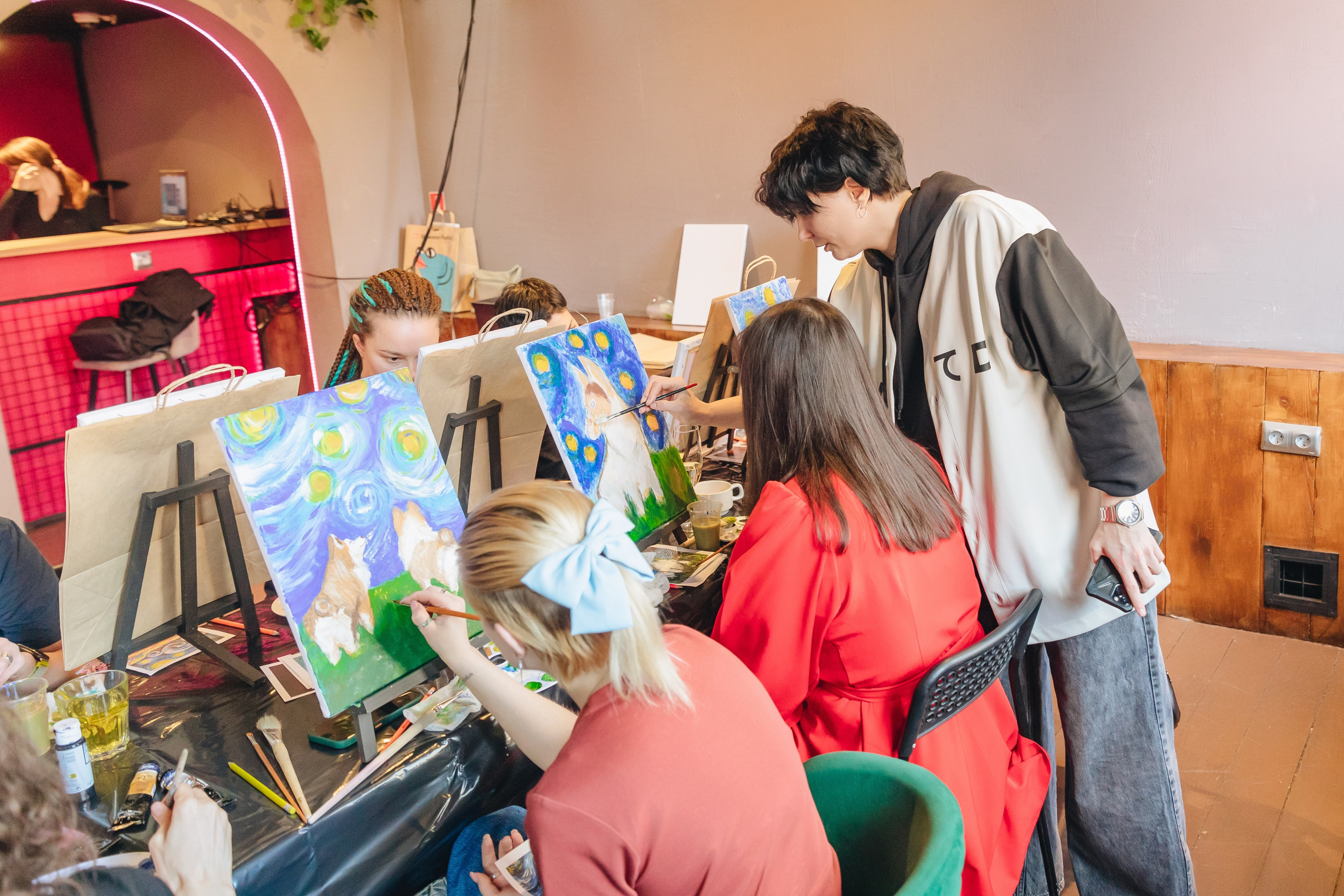 Арт-вечеринка. Семейный фотограф в Санкт-Петербурге Ева Маркова