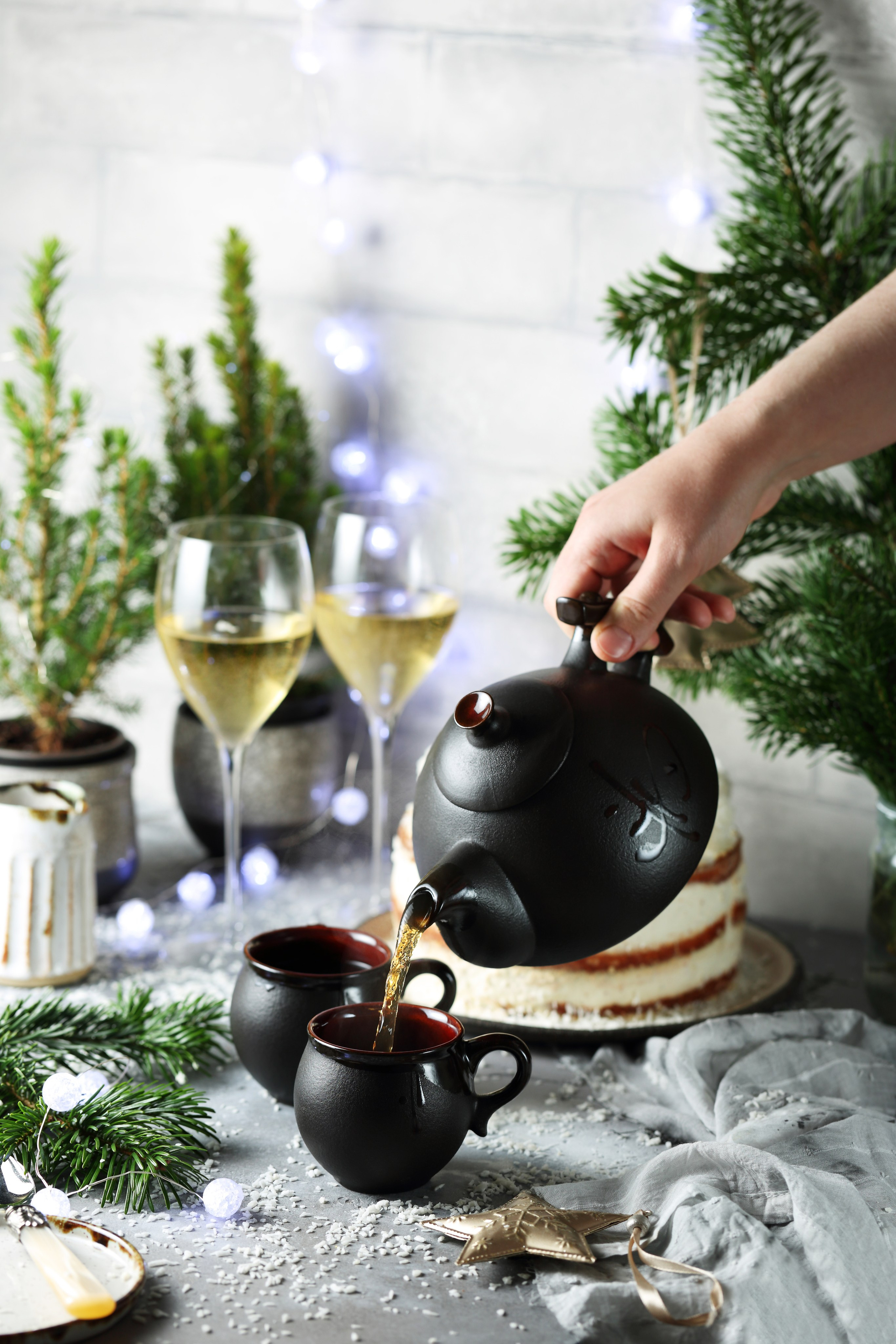 Посуда для чая и кофе. Фуд-фотограф Оксана Голева