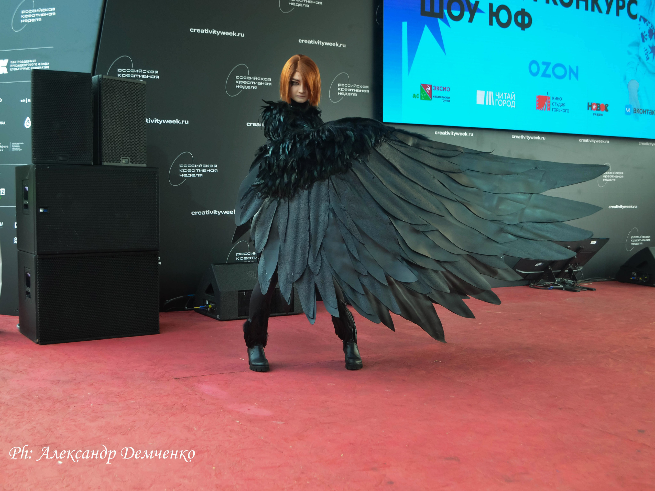 Фотосессия сцены в Москве на разных репортажных мероприятий