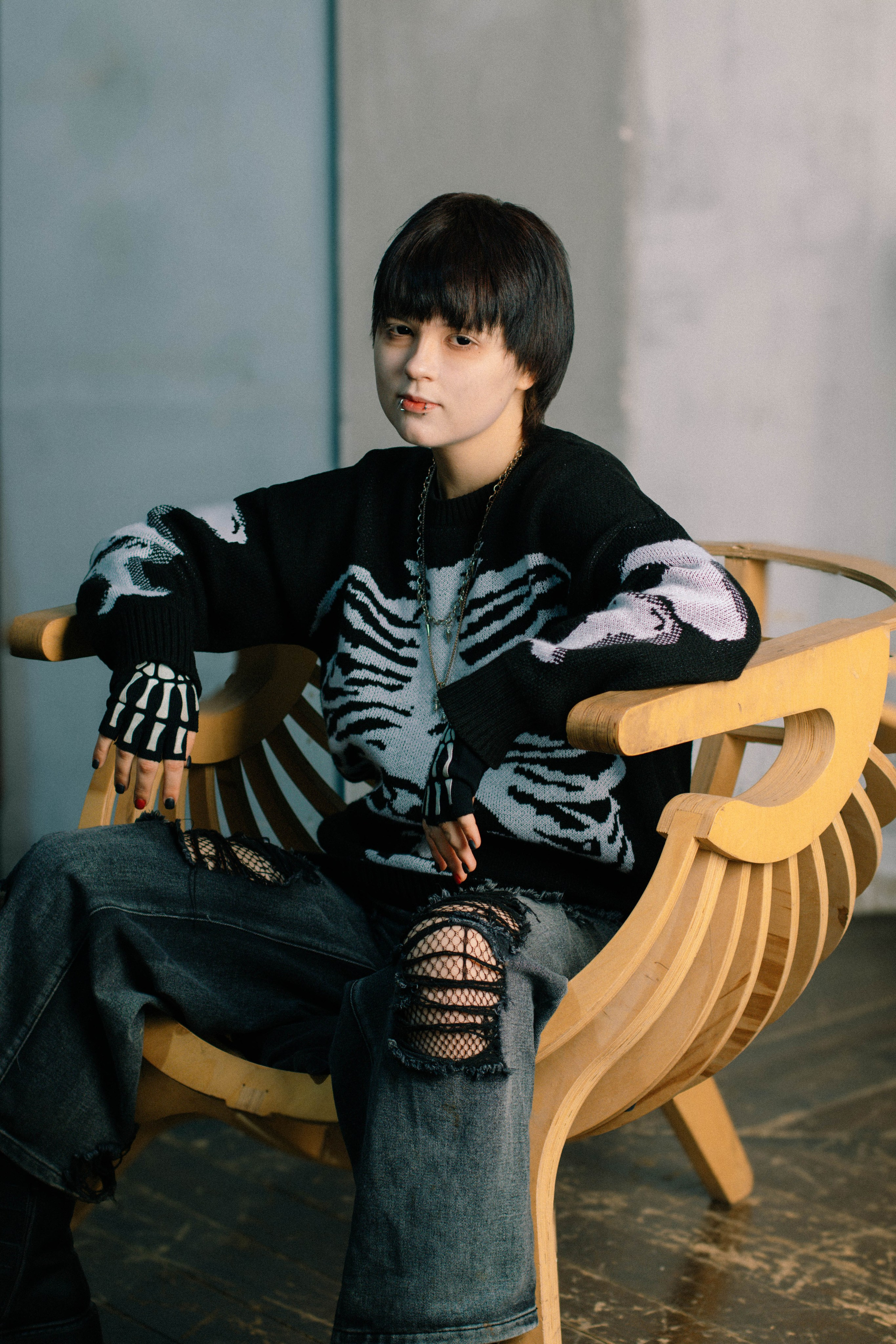 In black. Портретный фотограф