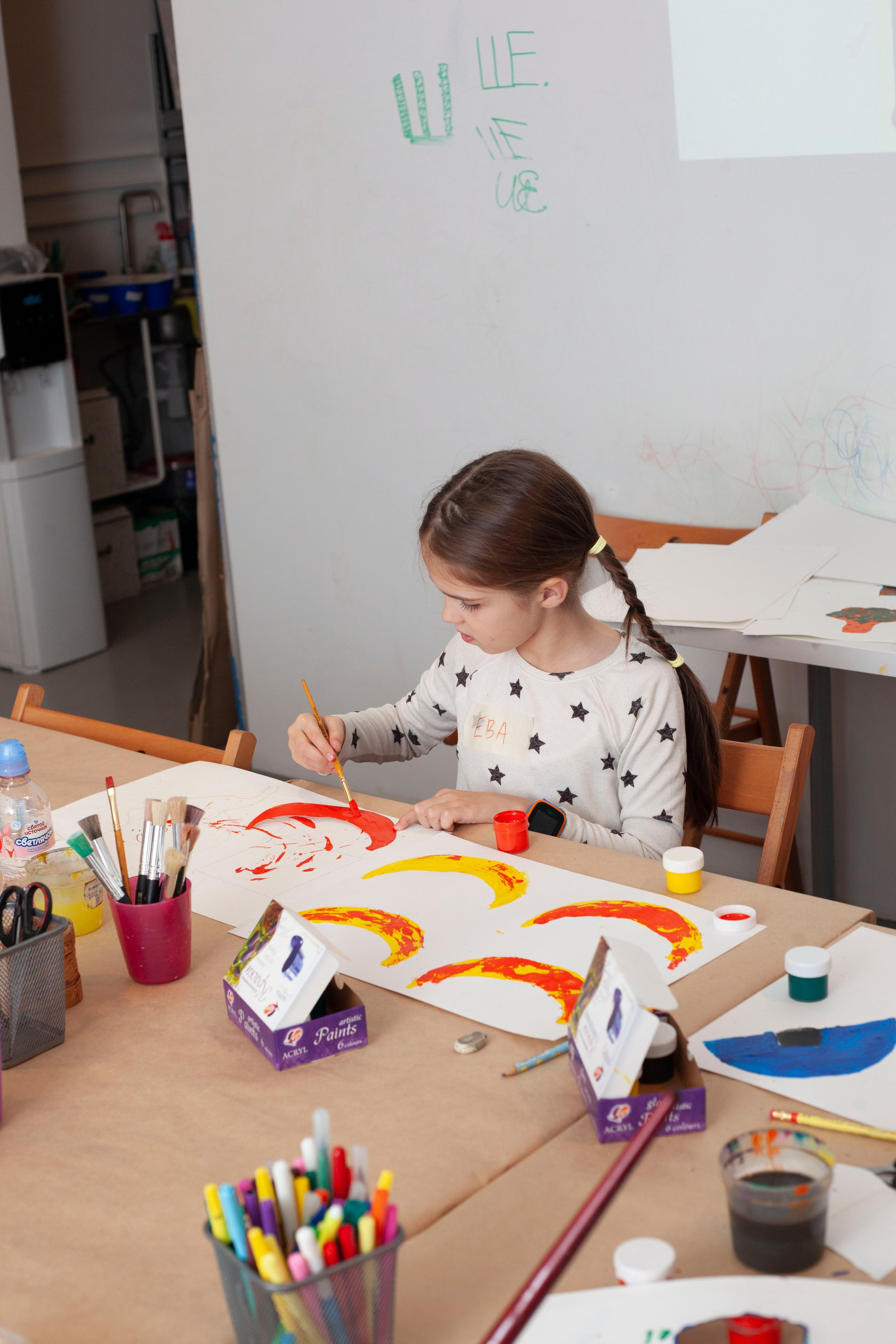 Детский мастер-класс в ММОМА. Stanislav Baryshev — People. Emotions. Atmosphere