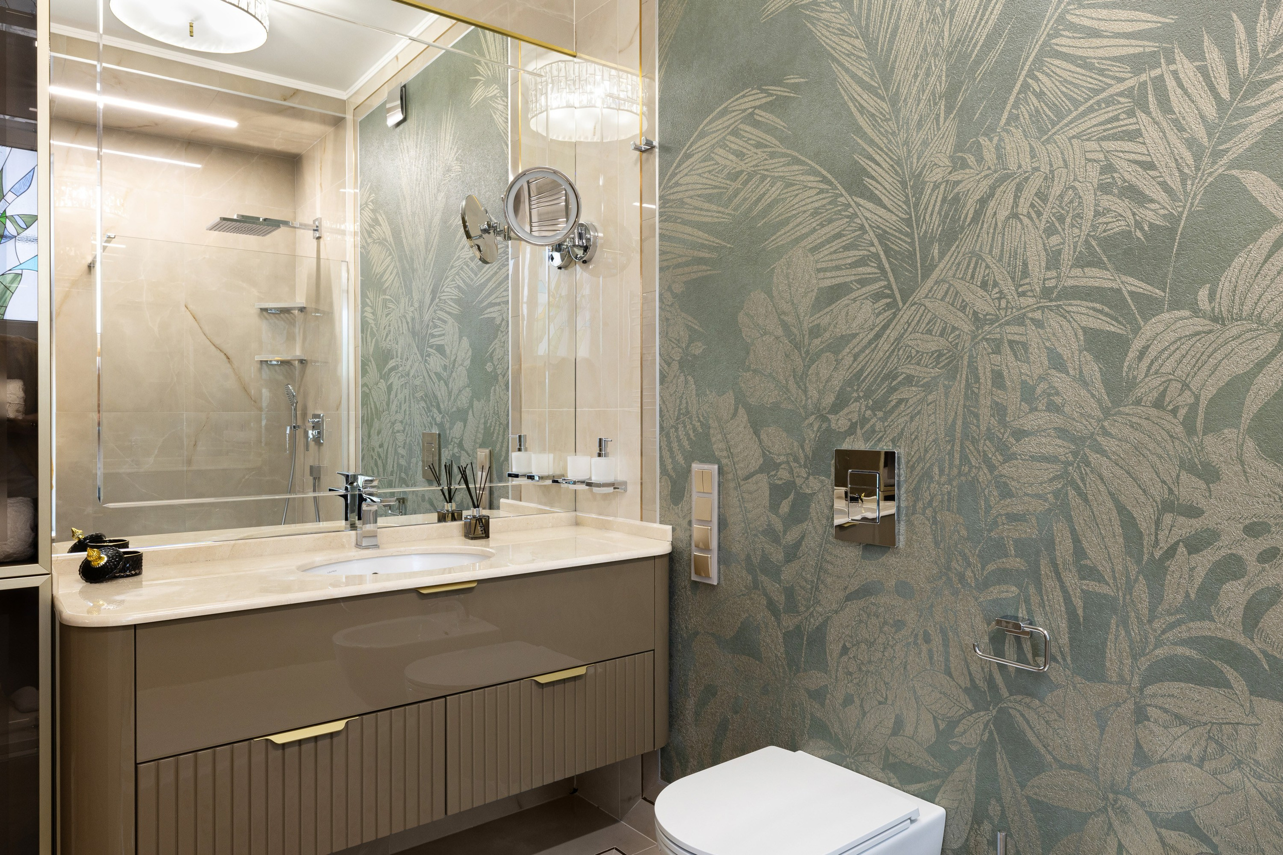 Интерьер частного дома, дизайнер Евгения Тисленко