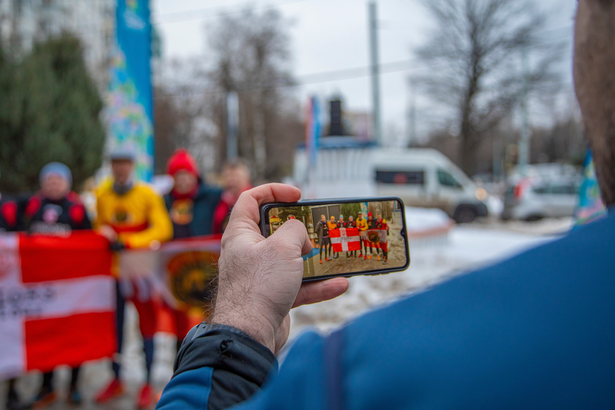 Марафон у дома, этап Химки 22.12.24. Фотограф Сергей Ловкий