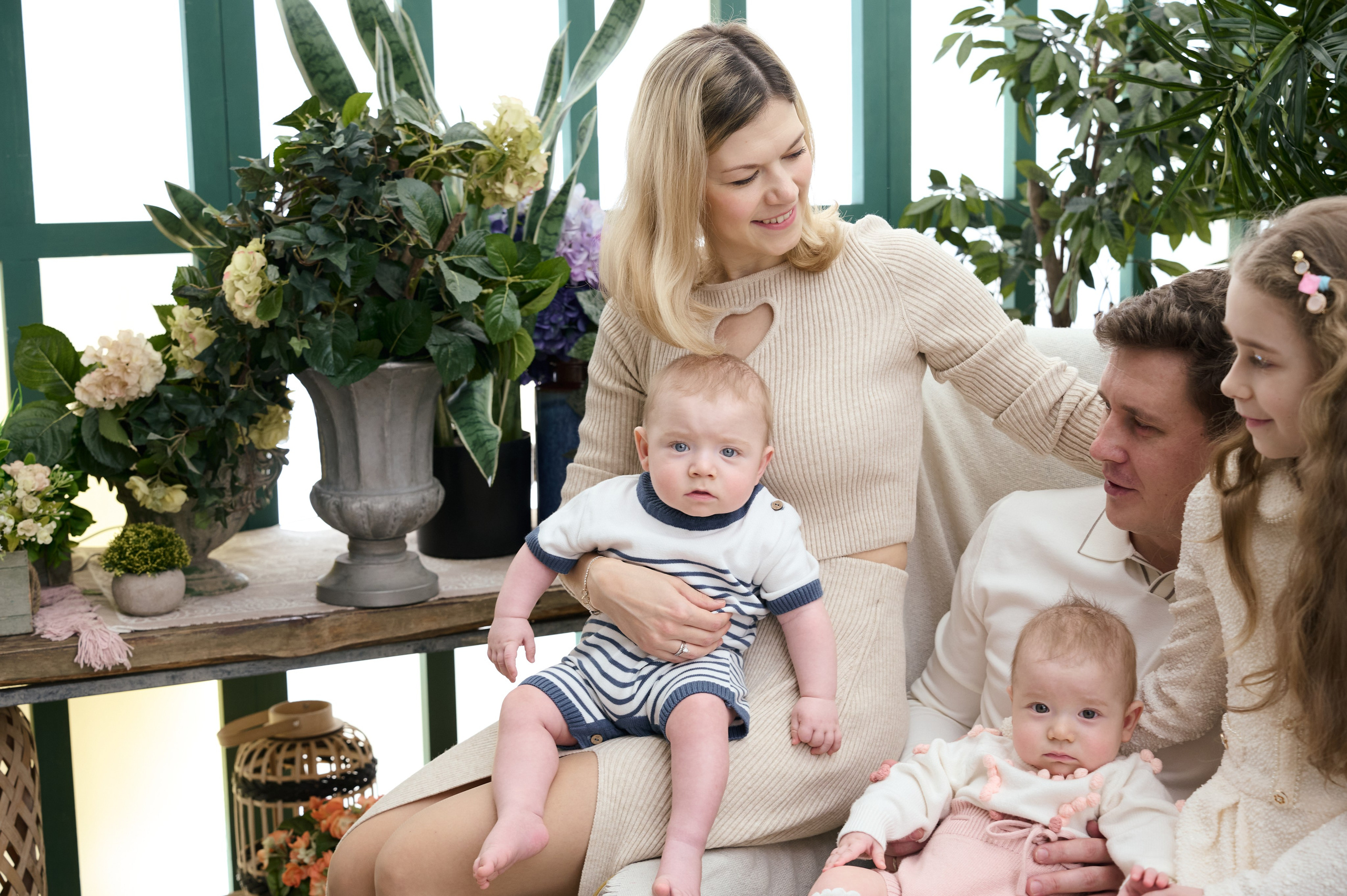 Два ангелочка и лапочка дочка. Миракова Катрин — портретный и семейный фотограф в Москве