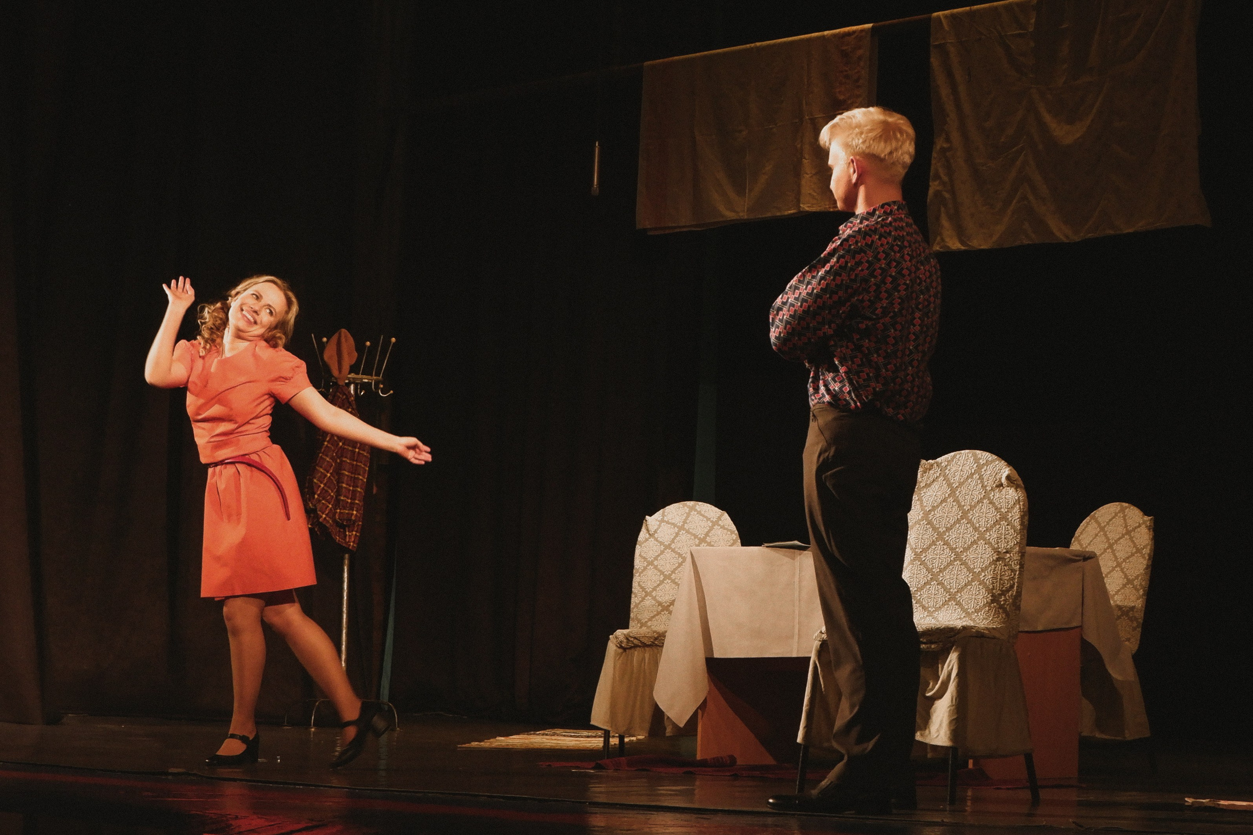 Спектакль «Вот и свела судьба нас». Лена Фокина | Фотограф Смоленск