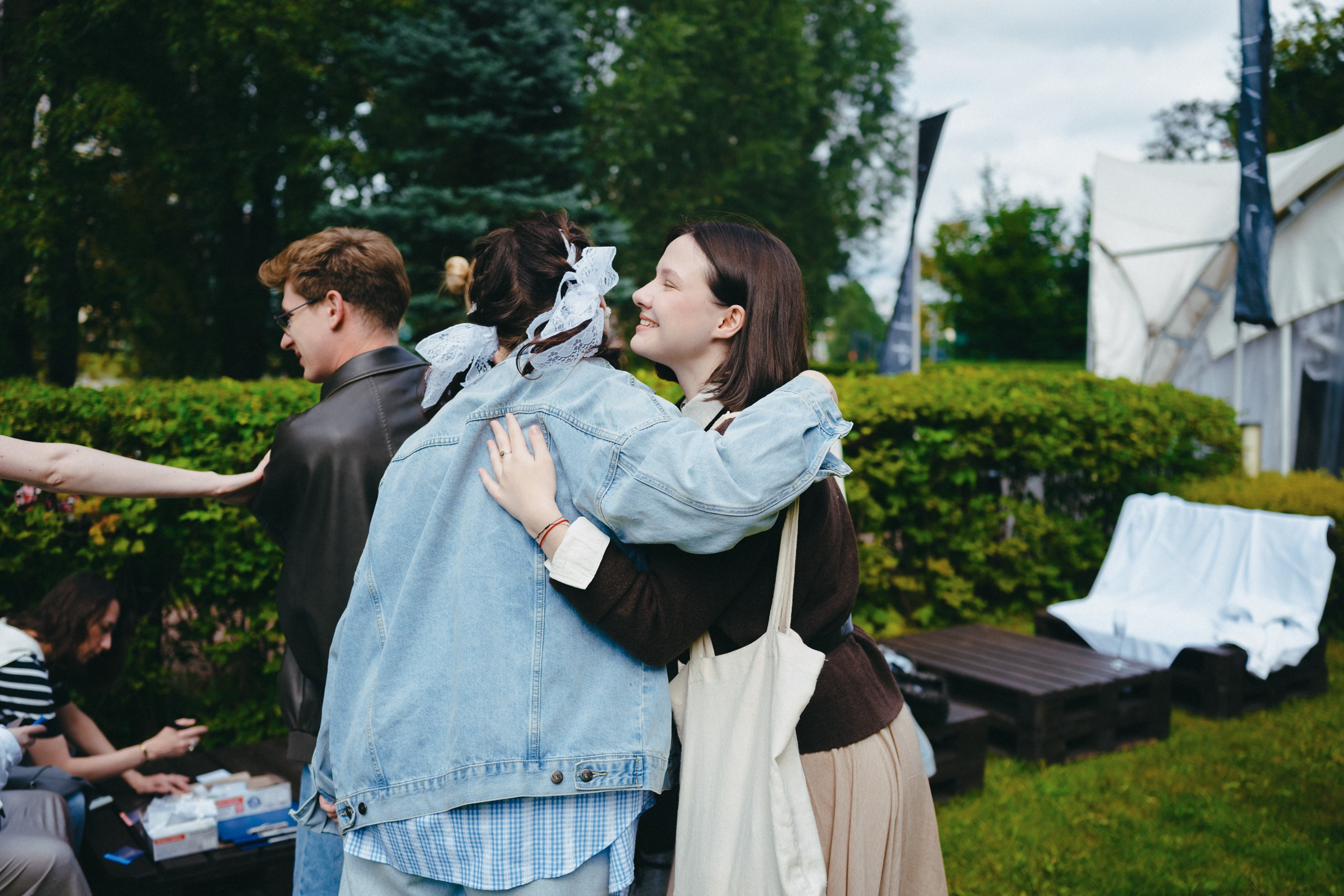 Корпоратив летом под открытым небом. Komonev