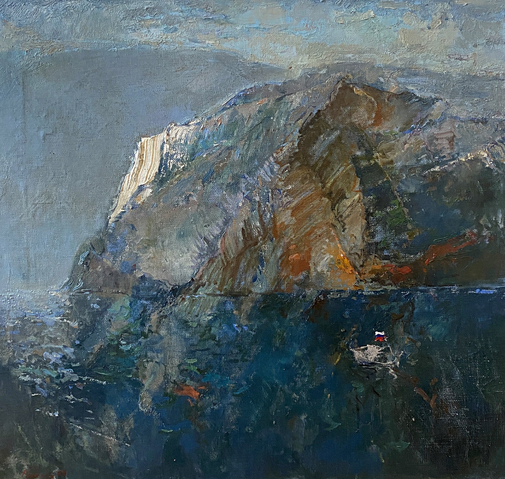 "Курилы" 75Х80 см Холст/масло, 2023, Живопись, Масло, Синий, Холст https://www.avito.ru/moskva/kollektsionirovanie/kartina_maslo_kurily_3788214847