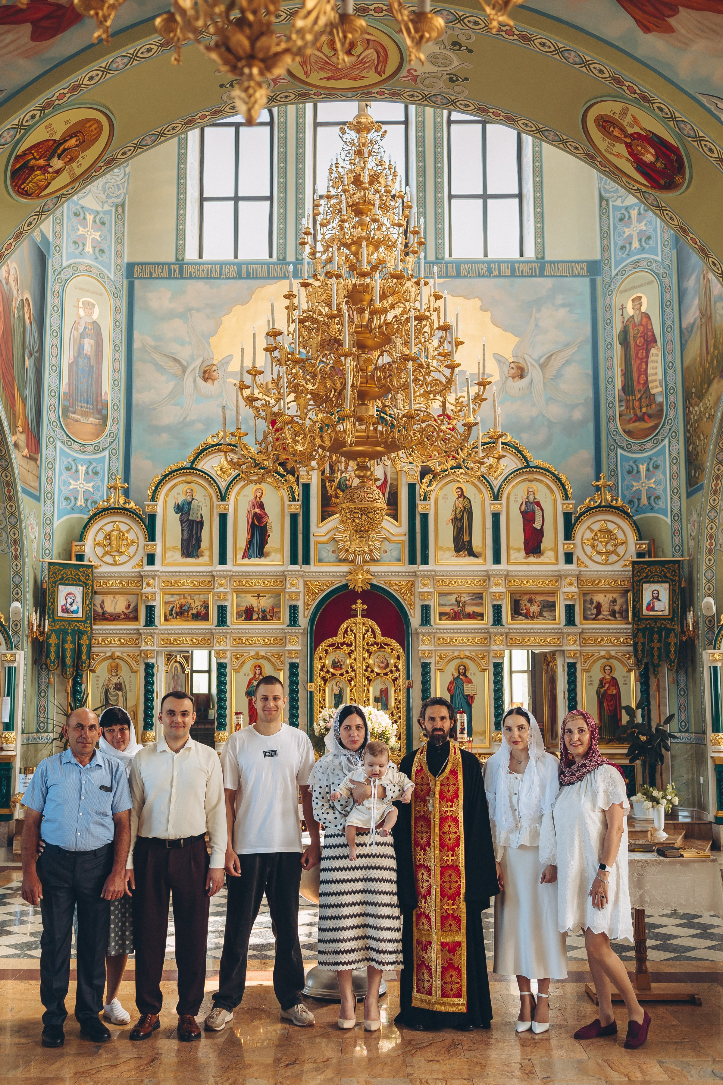 Крещение Тимофея. Семейный фотограф в Волгодонске Краченцева Анна