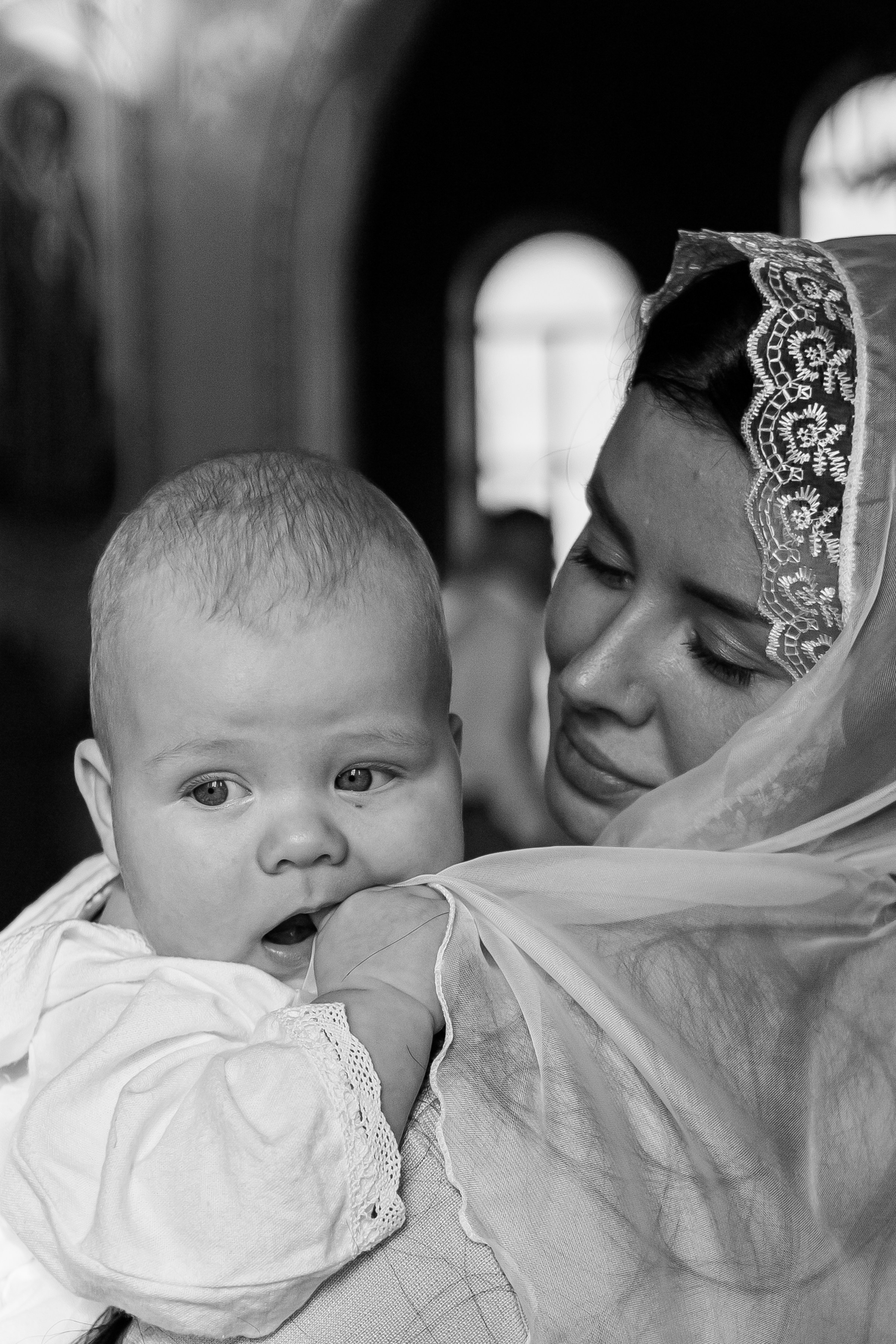 Крещение Матвея. Семейный фотограф в Волгодонске Краченцева Анна