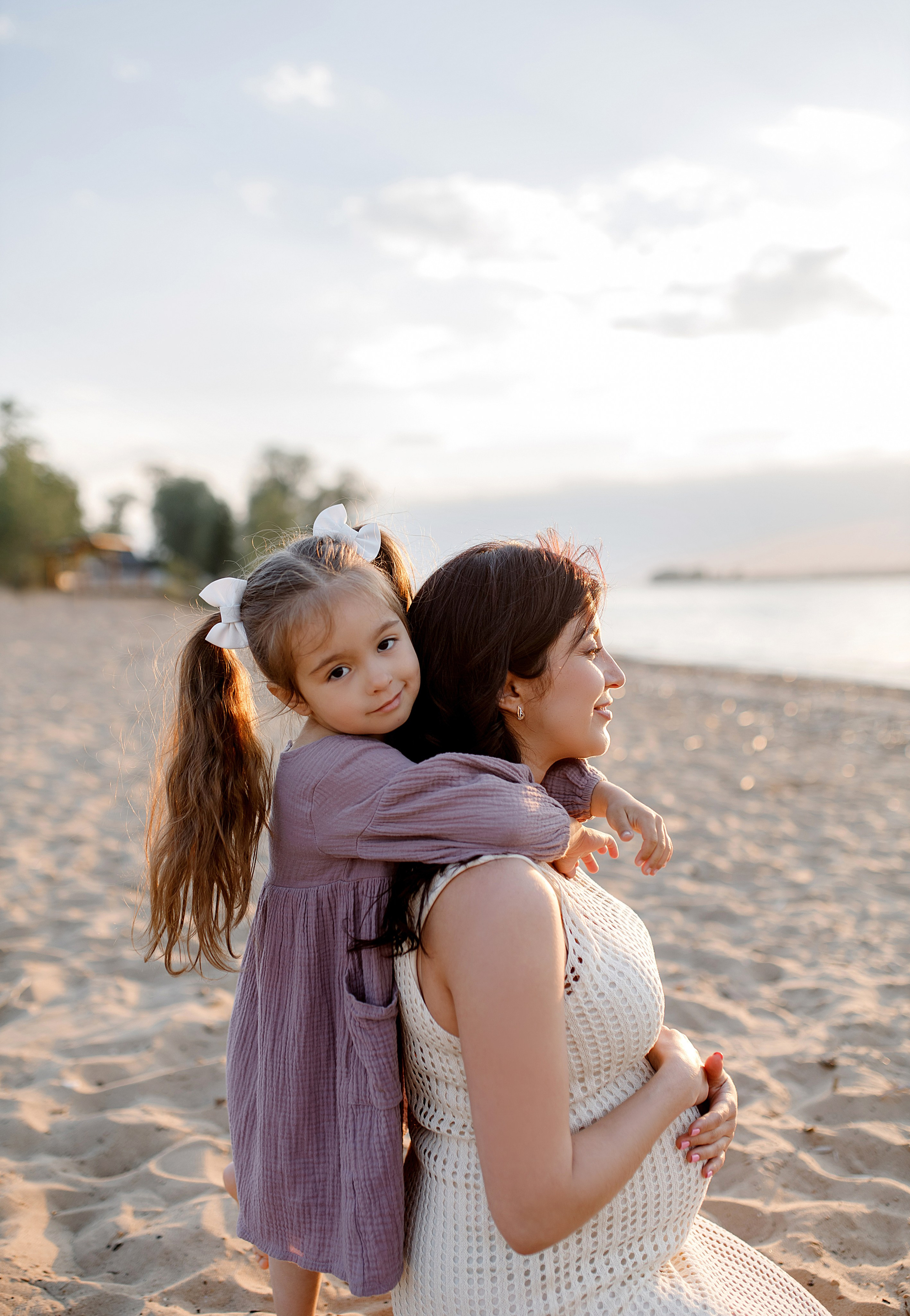 Семейная съёмка на пляже. Свадебный и семейный фотограф в Казани Алина Гилазиева
